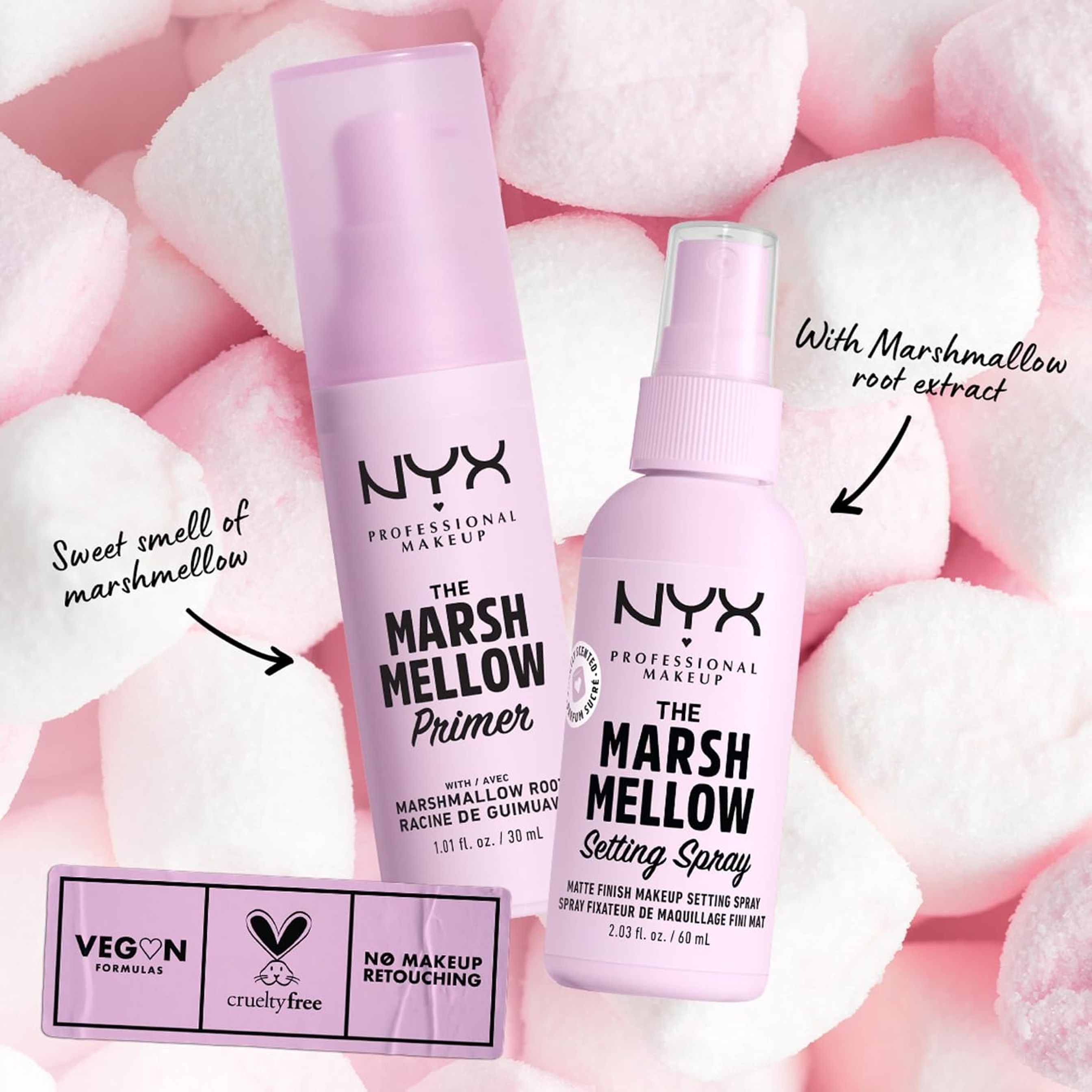 NYX Professional Makeup The Marshmellow Smoothing Primer, 1.01 fl.oz - 10-in-1 Multitasking Face Primer 6