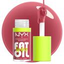 NYX Professional Makeup Fat Oil Lip Drip, Chillin Like a Villain, 0.16 fl.oz - Moisturizing Lip Oil Gloss with Up to 12HR Hydration 1