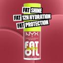 NYX Professional Makeup Fat Oil Lip Drip, Chillin Like a Villain, 0.16 fl.oz - Moisturizing Lip Oil Gloss with Up to 12HR Hydration 2