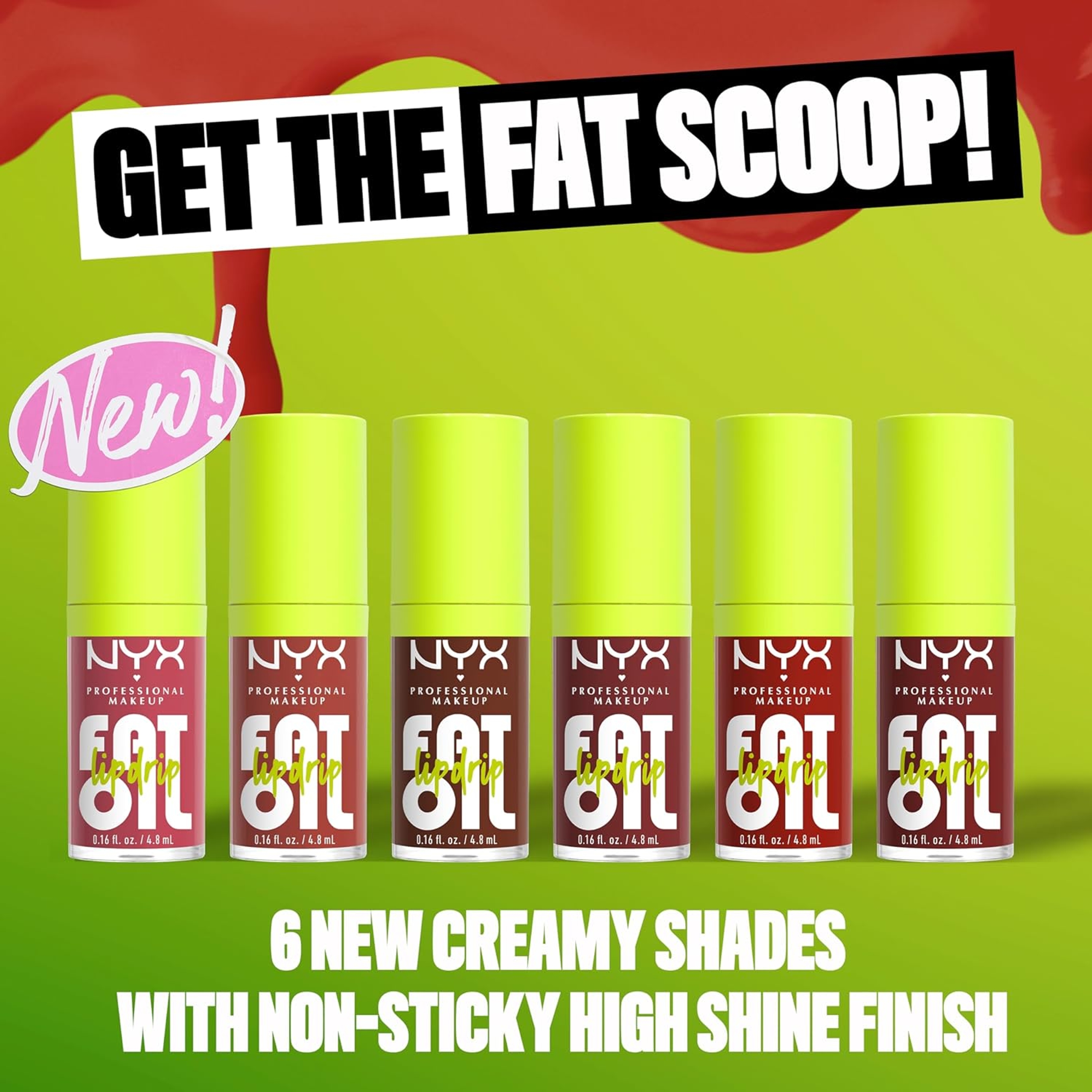 NYX Professional Makeup Fat Oil Lip Drip, Chillin Like a Villain, 0.16 fl.oz - Moisturizing Lip Oil Gloss with Up to 12HR Hydration 4