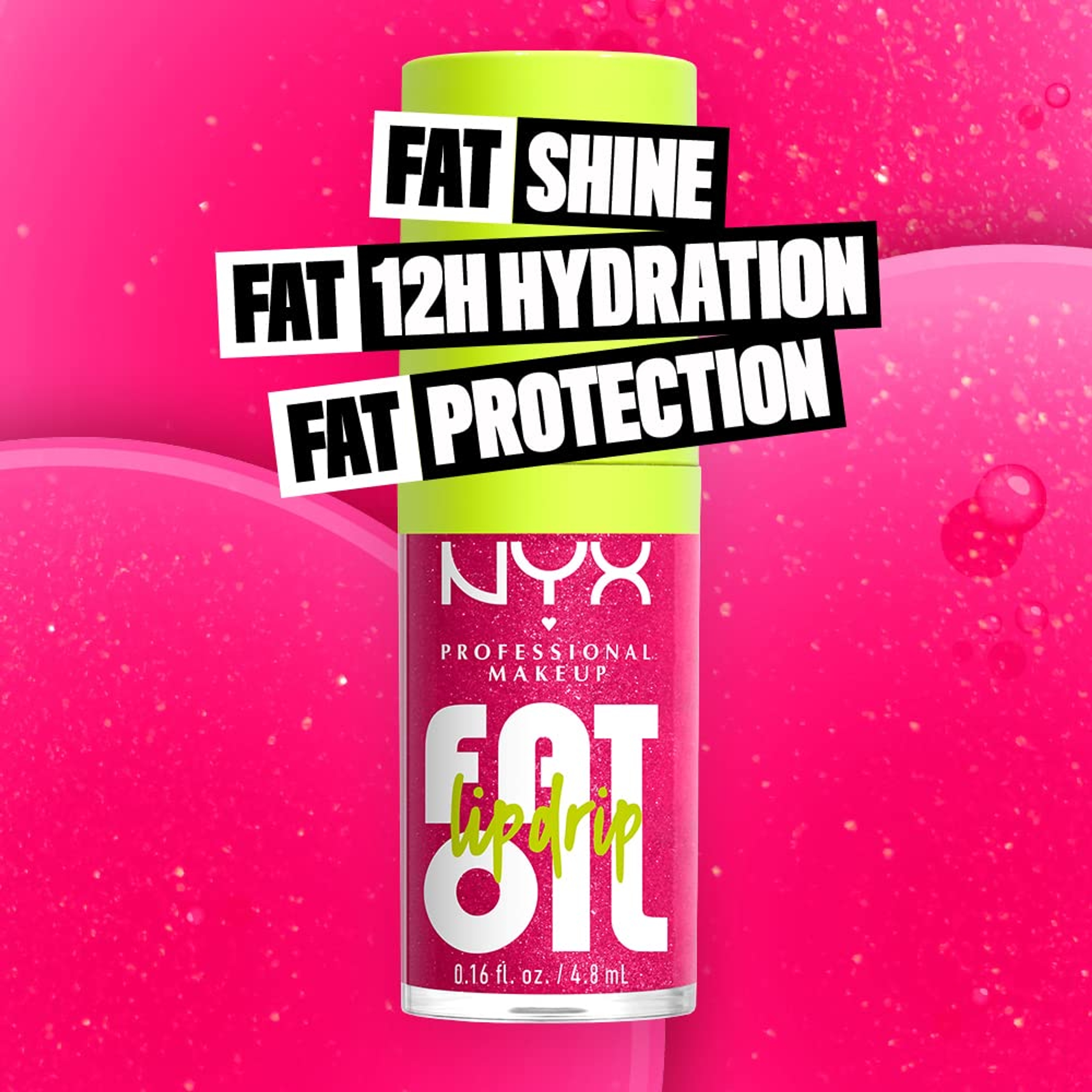 NYX Professional Makeup Fat Oil Lip Drip, Supermodel, 0.16 fl.oz - Moisturizing Lip Oil Gloss with Up to 12HR Hydration 2