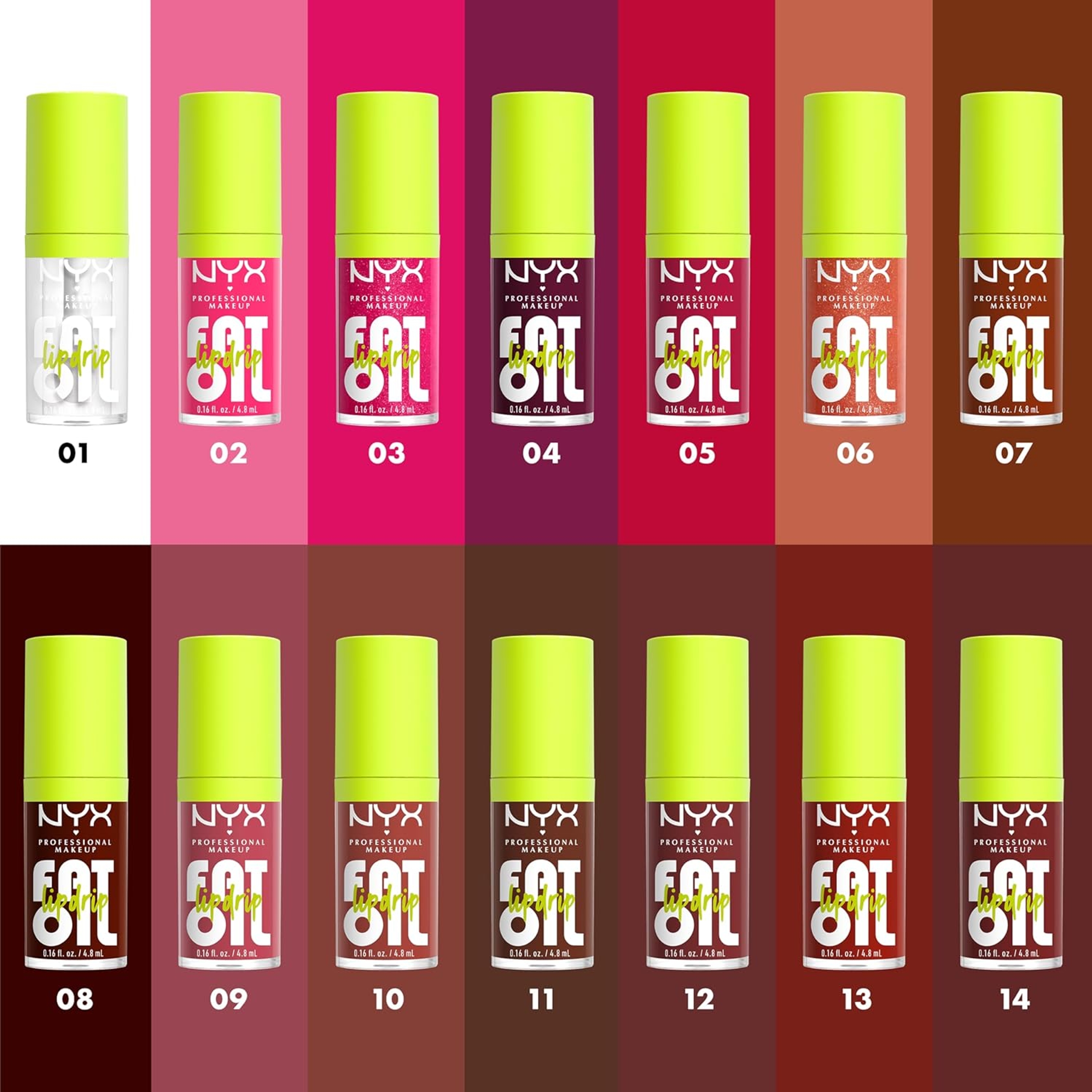 NYX Professional Makeup Fat Oil Lip Drip, Supermodel, 0.16 fl.oz - Moisturizing Lip Oil Gloss with Up to 12HR Hydration 5
