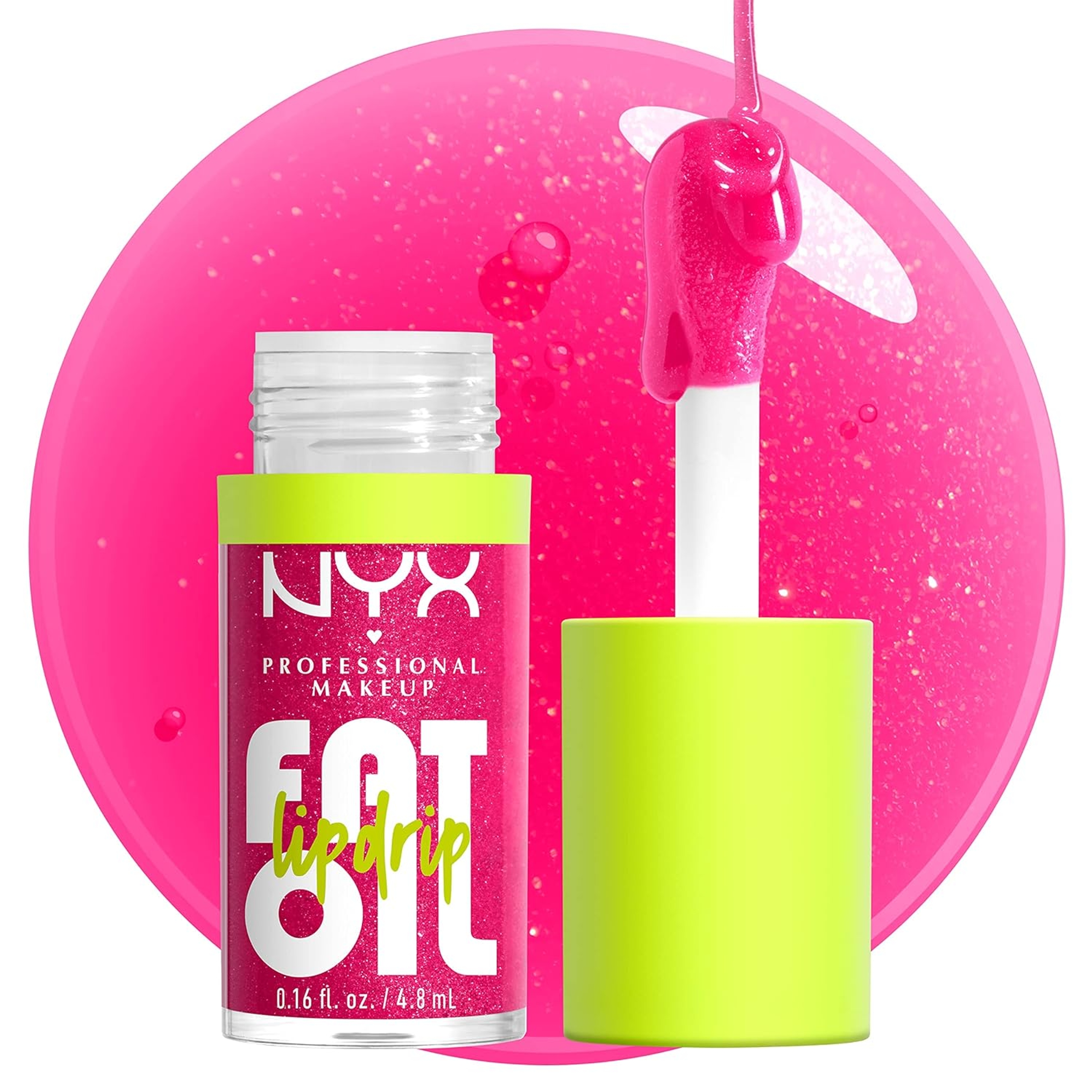 NYX Professional Makeup Fat Oil Lip Drip, Supermodel, 0.16 fl.oz - Moisturizing Lip Oil Gloss with Up to 12HR Hydration 9