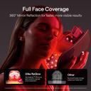 Ulike ReGlow LED Light Therapy Mask, Champagne Gold, 1 Count - Infrared Light Therapy for Face 7