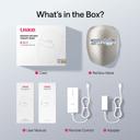Ulike ReGlow LED Light Therapy Mask, Champagne Gold, 1 Count - Infrared Light Therapy for Face 8