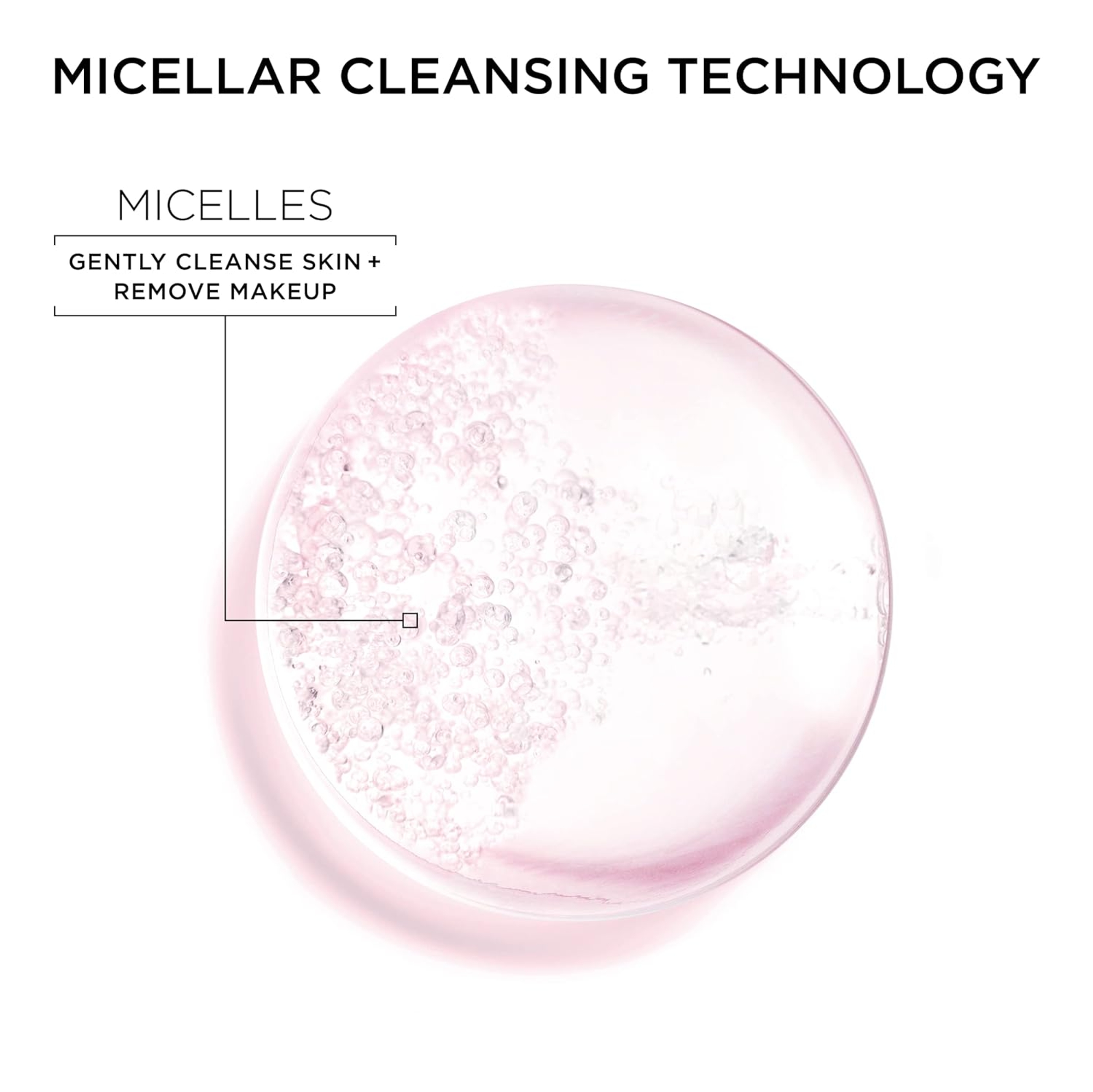 Garnier Micellar Cleansing Water All-in-1 3.4 fl.oz - Hydrating Facial Cleanser & Makeup Remover for Sensitive Skin 3