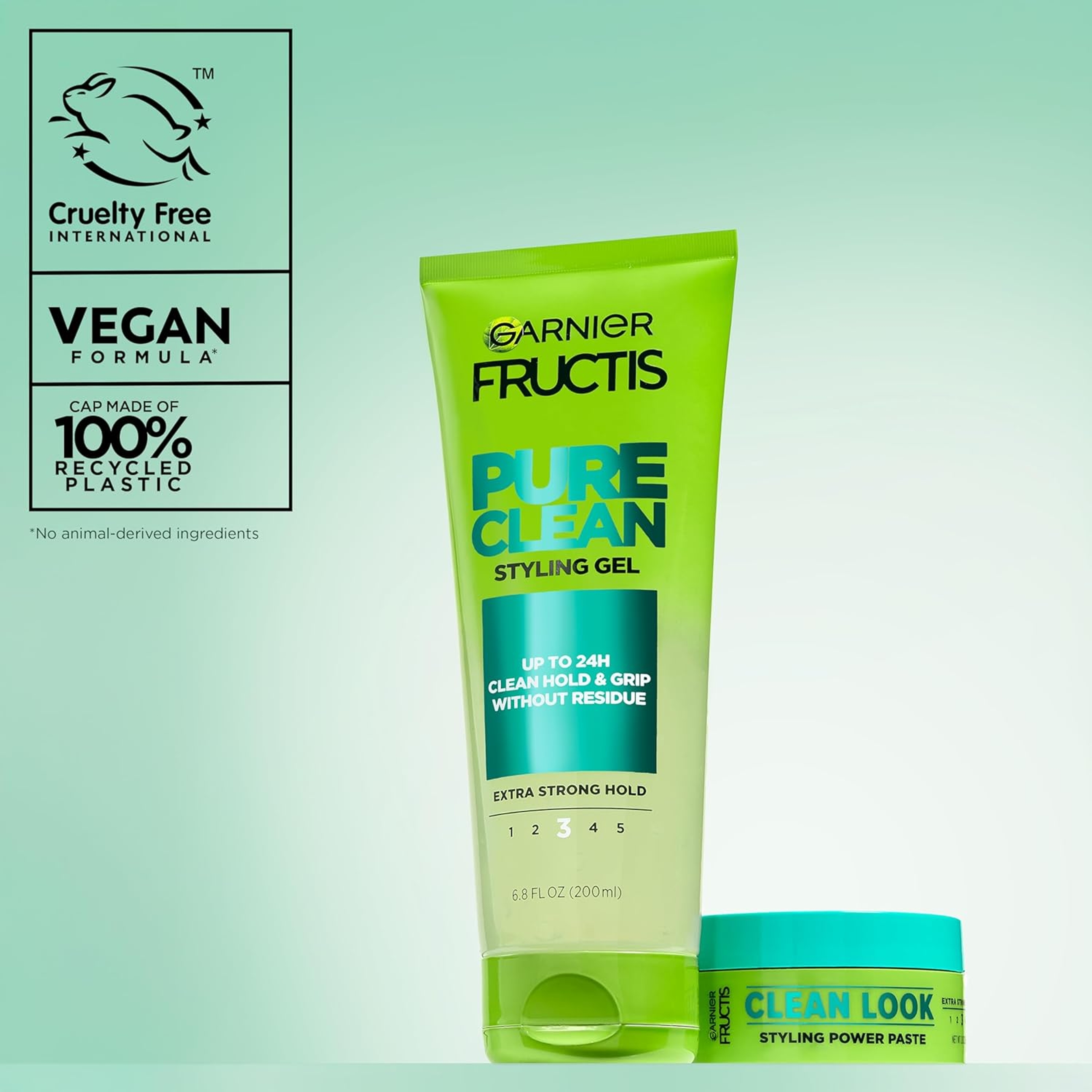 Garnier Fructis Pure Clean Styling Power Paste - Soft-Shine Finish for a Clean & Fresh Look 2 oz 9