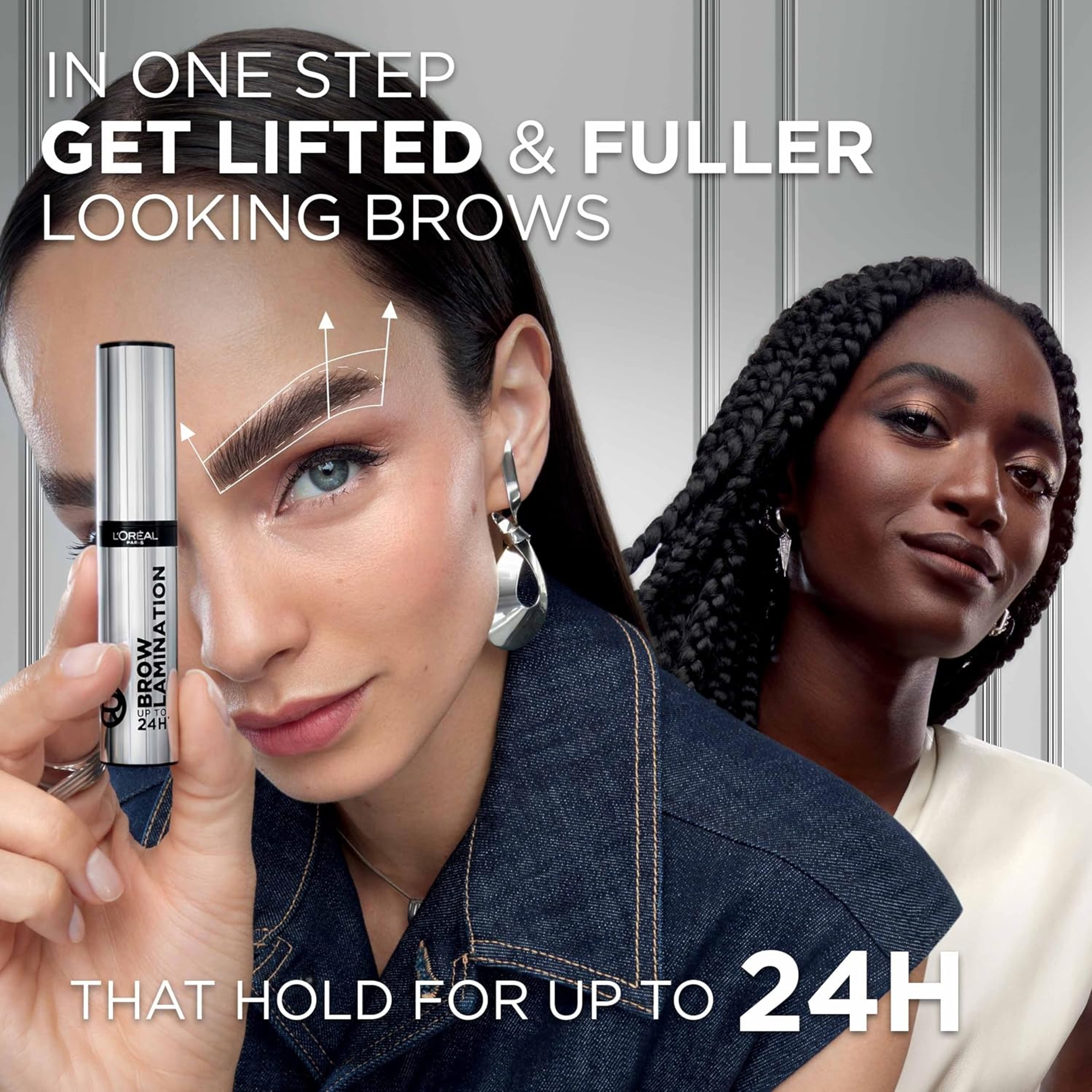 L'Oreal Paris Infallible Up To 24HR Brow Lamination 0.16 fl.oz - Water-Resistant Longwear Eyebrow Gel 8