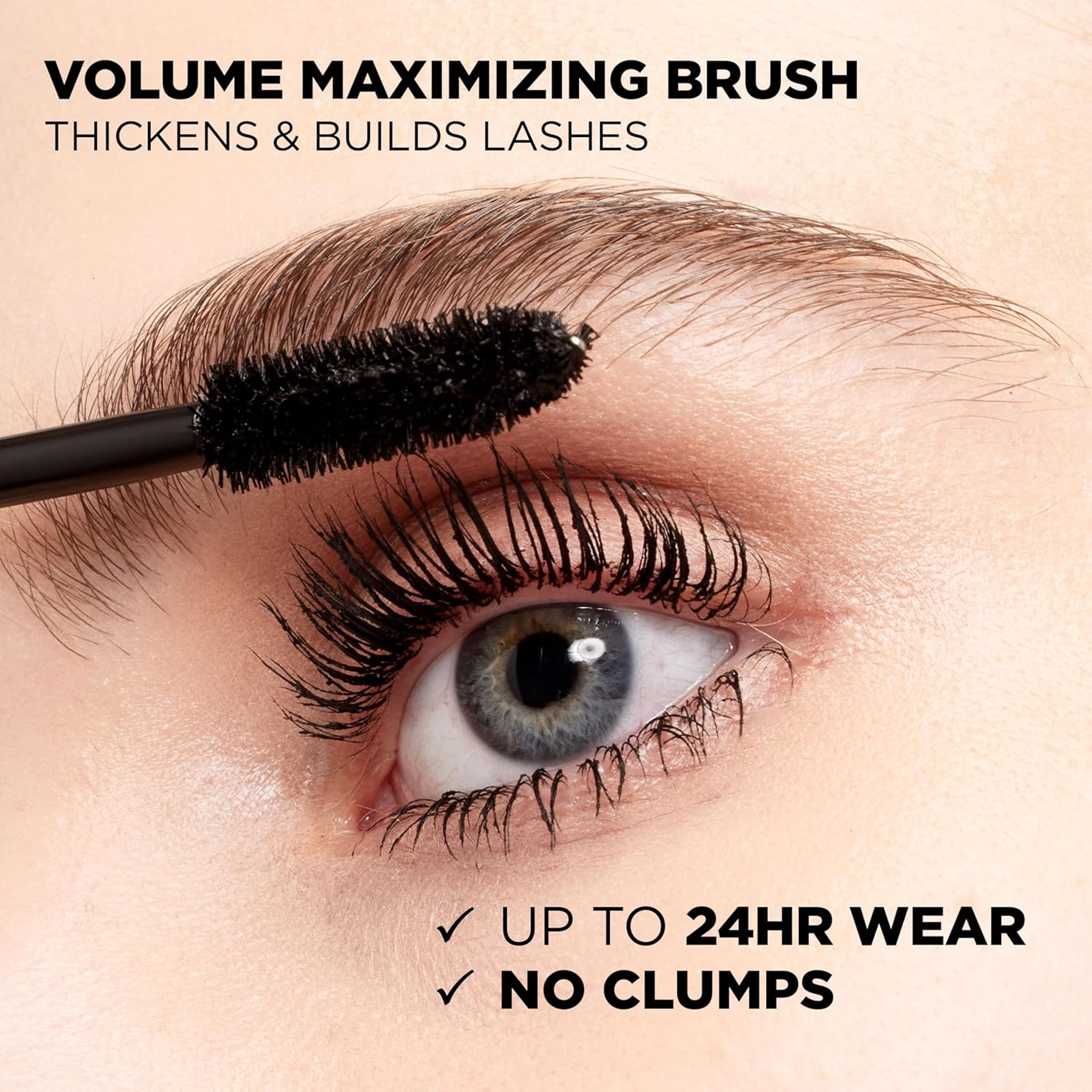 L’Oreal Paris Voluminous Original Mascara - Lightweight Washable Mascara for Bold Volume - Black 0.28 fl.oz 4