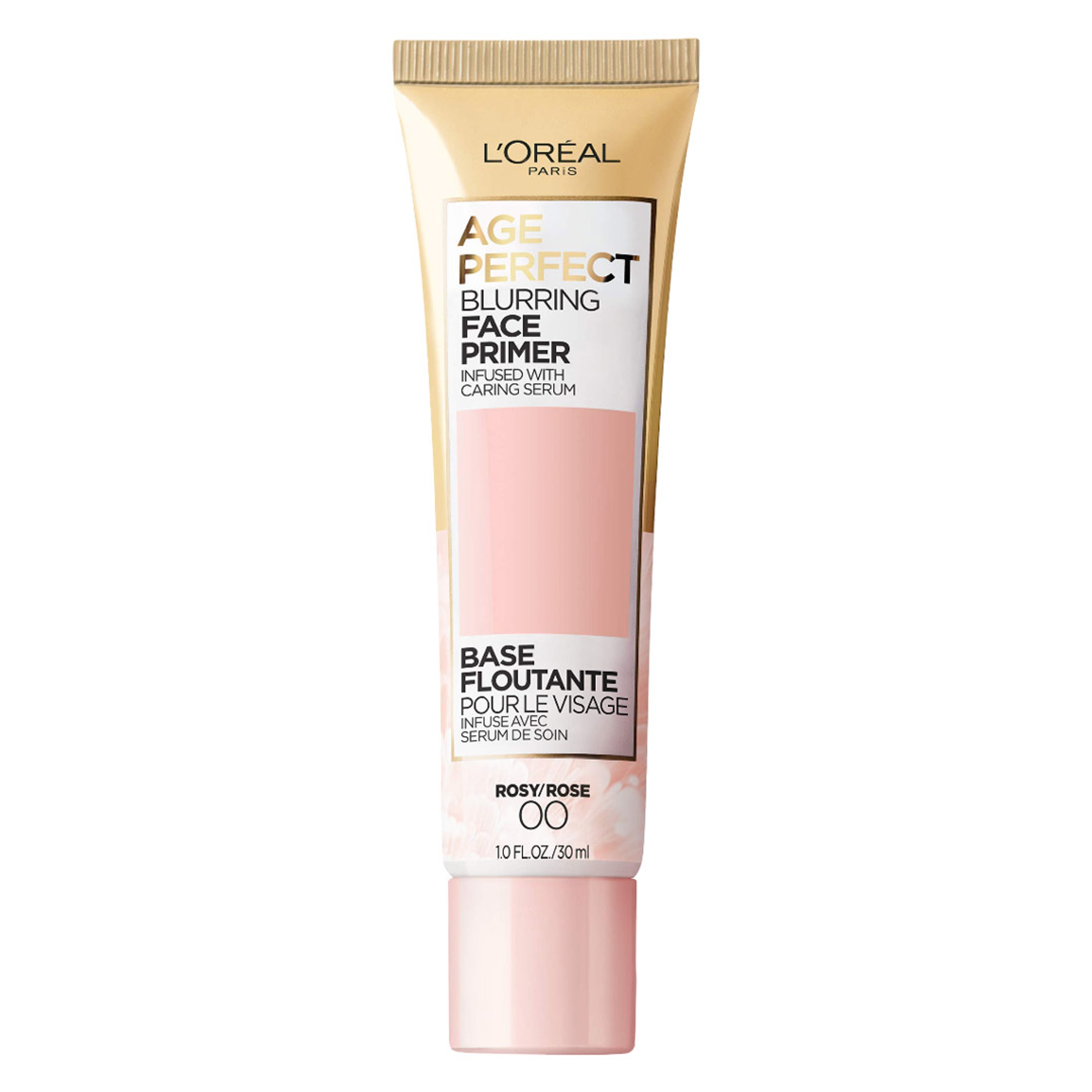L'Oreal Paris Age Perfect Face Blurring Primer Infused with Caring Serum 1 fl.oz - Smoothes Liners & Pores 1