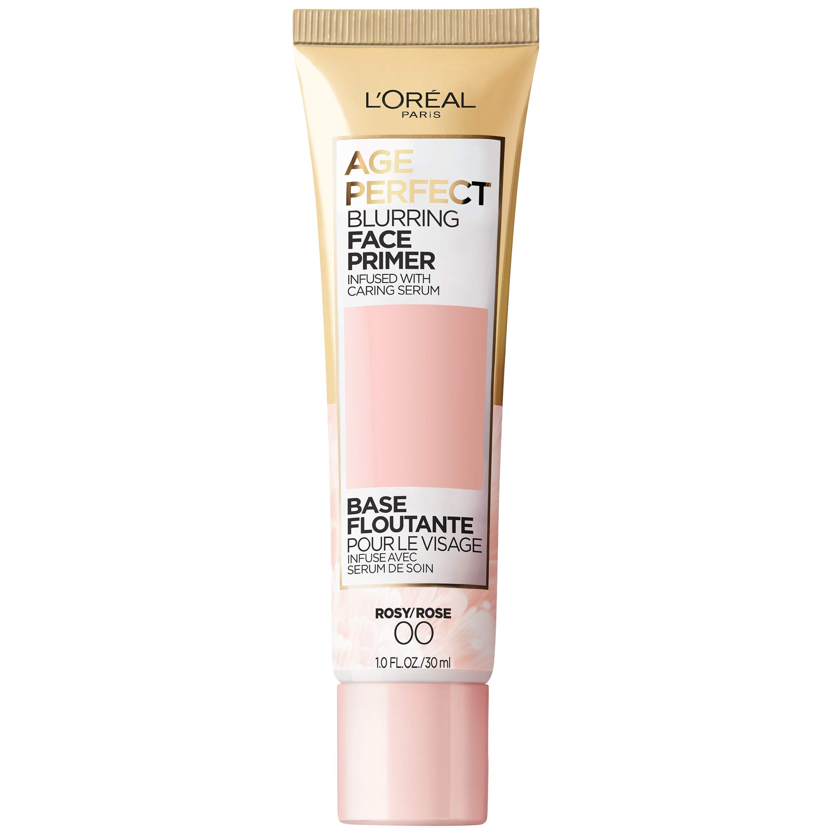 L'Oreal Paris Age Perfect Face Blurring Primer Infused with Caring Serum - Smoothes Liners & Pores 1 fl.oz 1