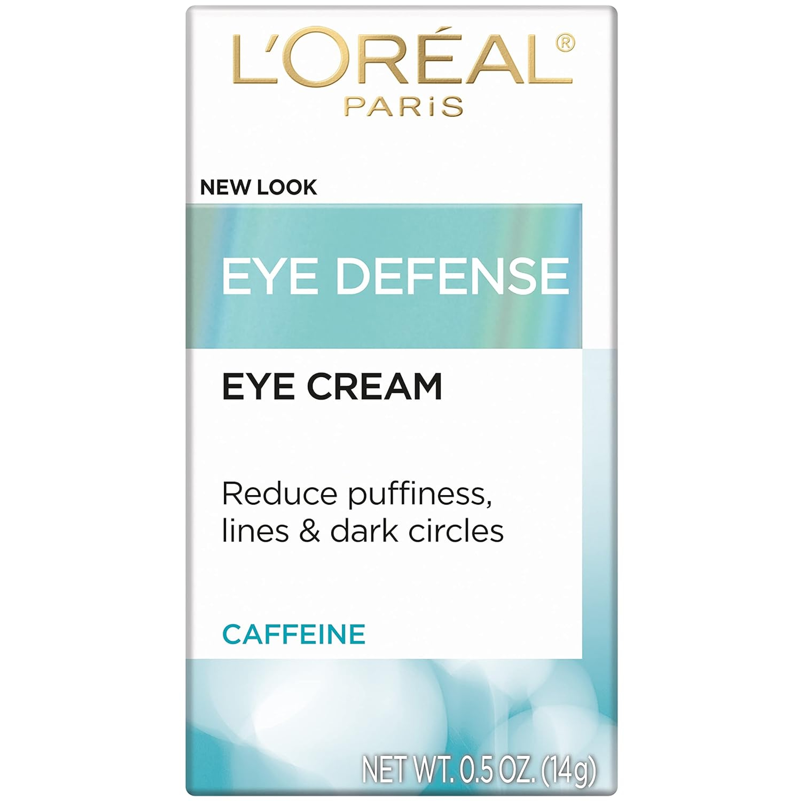 L'Oreal Paris Eye Defense Eye Cream 0.5 oz - with Caffeine & Hyaluronic Acid for All Skin Types 8