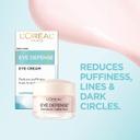 L'Oreal Paris Eye Defense Eye Cream 0.5 oz - with Caffeine & Hyaluronic Acid for All Skin Types 2