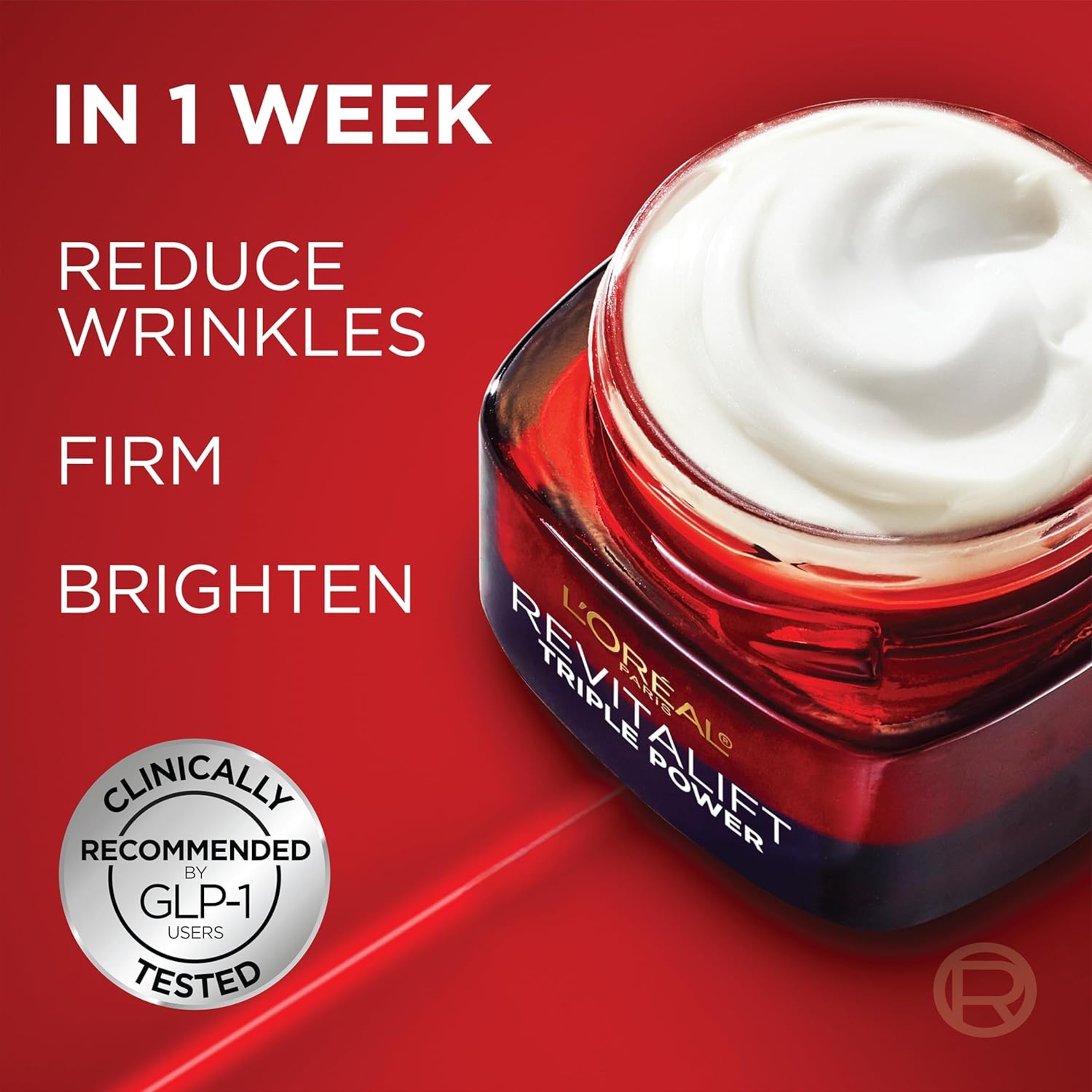 L'Oreal Paris RevitaLift Triple Power Anti-Aging Moisturizer - for Wrinkles, Firmness & Brightness 1.7 oz 3