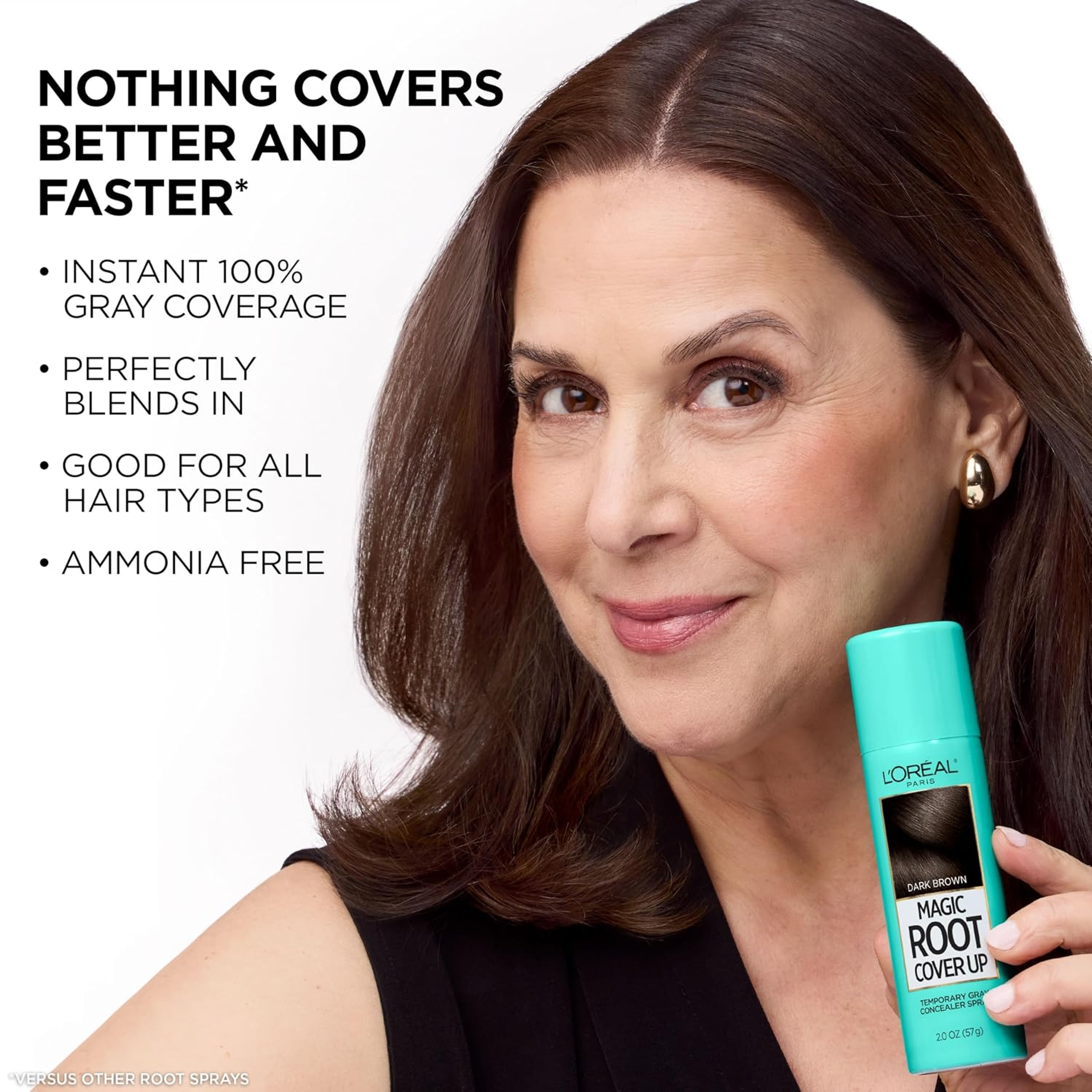 L'Oreal Paris Magic Root Cover Up, Dark Blonde, 2 oz - Root Touch-Up Spray for Gray Root Coverage 7