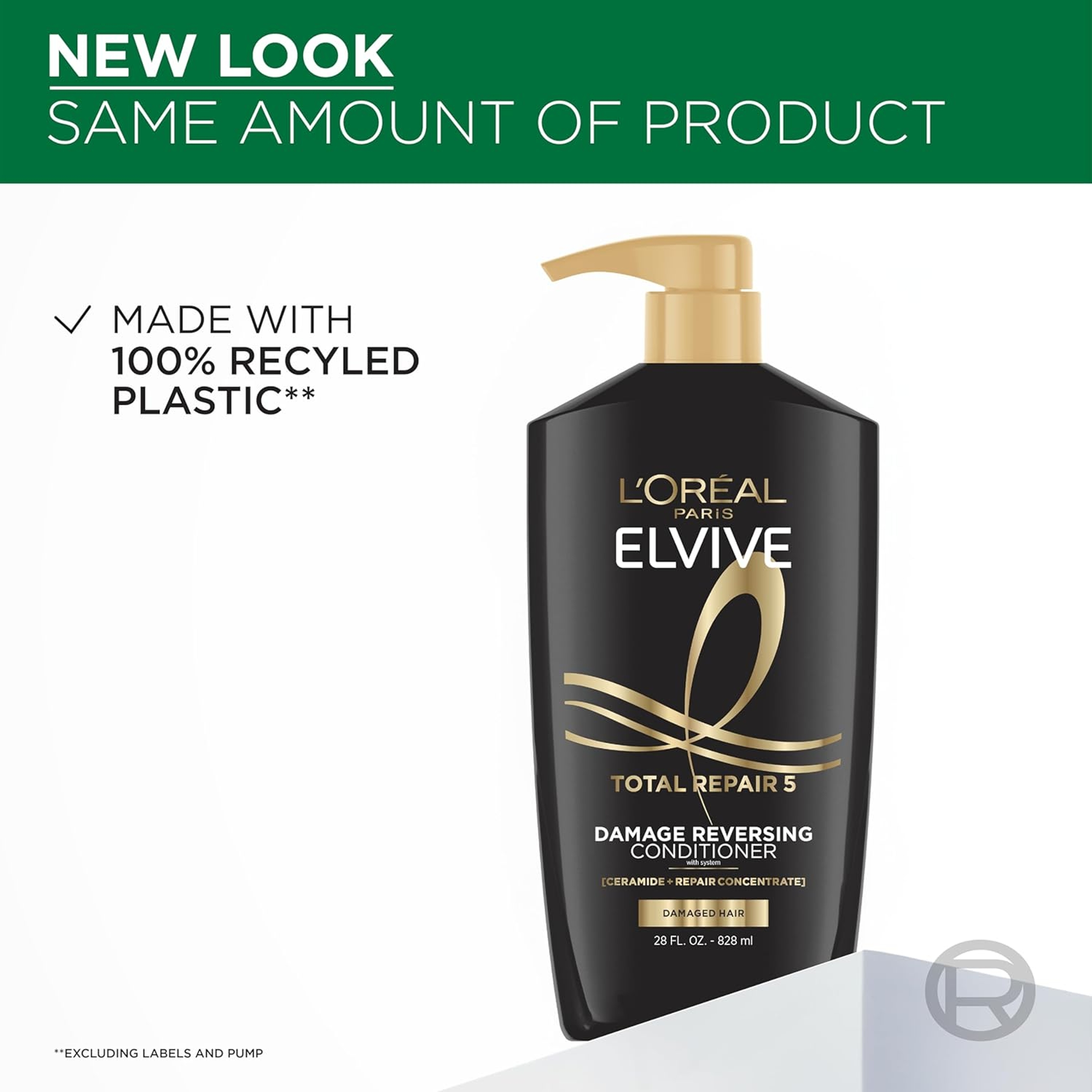 L'Oreal Paris Elvive Total Repair 5 Repairing Conditioner - Damage Eversing Conditioner for Damaged Hair 28 fl.oz 6