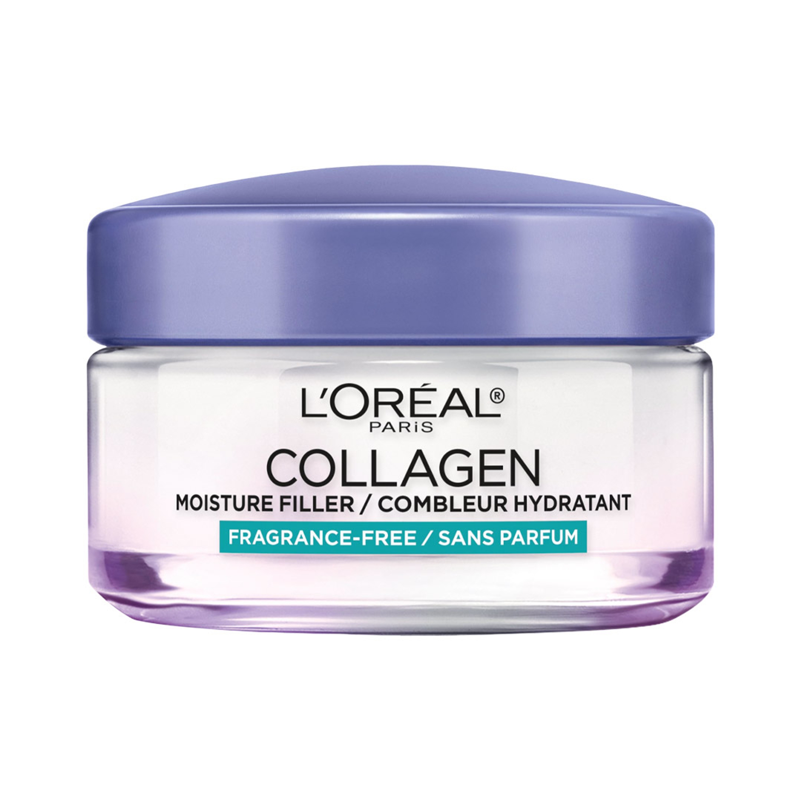 L'Oreal Paris Collagen Moisture Filler Facial Cream 1.7 oz - Anti-Aging Moisturizer with Intense Hydration, Fragrance-Free 1