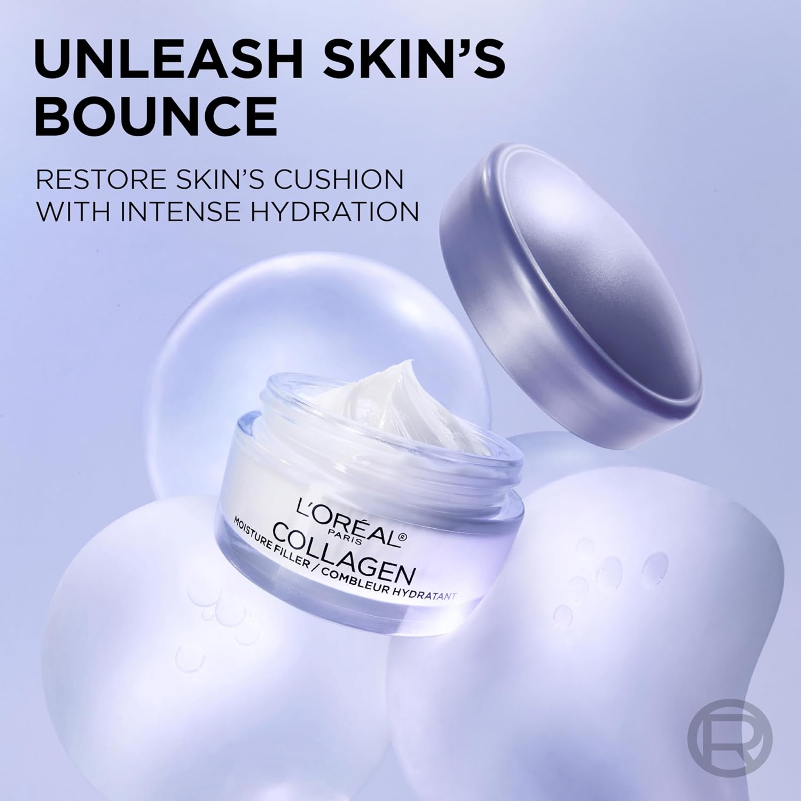 L'Oreal Paris Collagen Moisture Filler Facial Cream - Anti-Aging Moisturizer with Intense Hydration, Fragrance-Free 1.7 oz 2