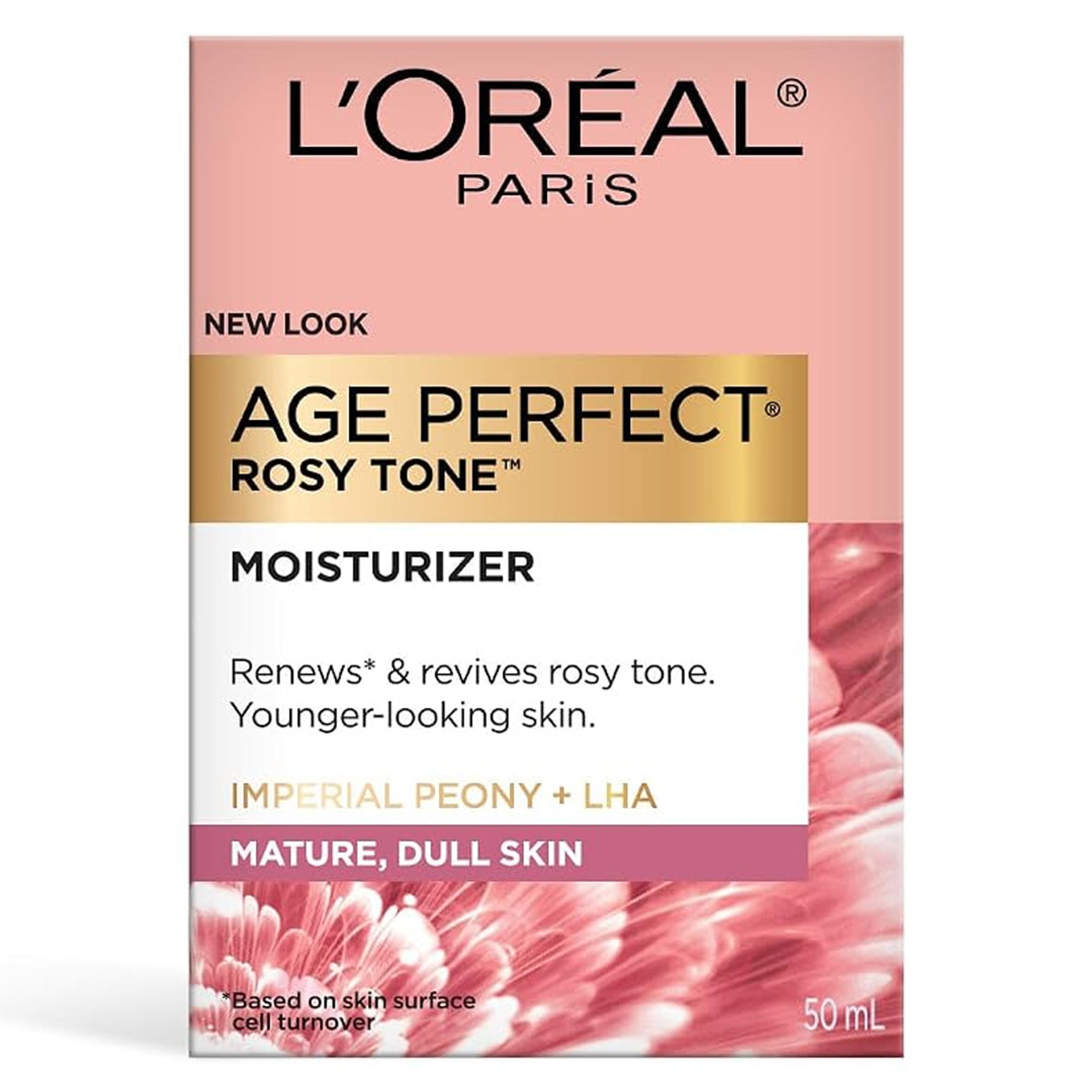 L'Oreal Paris Age Perfect Rosy Tone Moisturizer 1.7 oz - Anti-Sagging Cream for Mature, Dull Skin 7