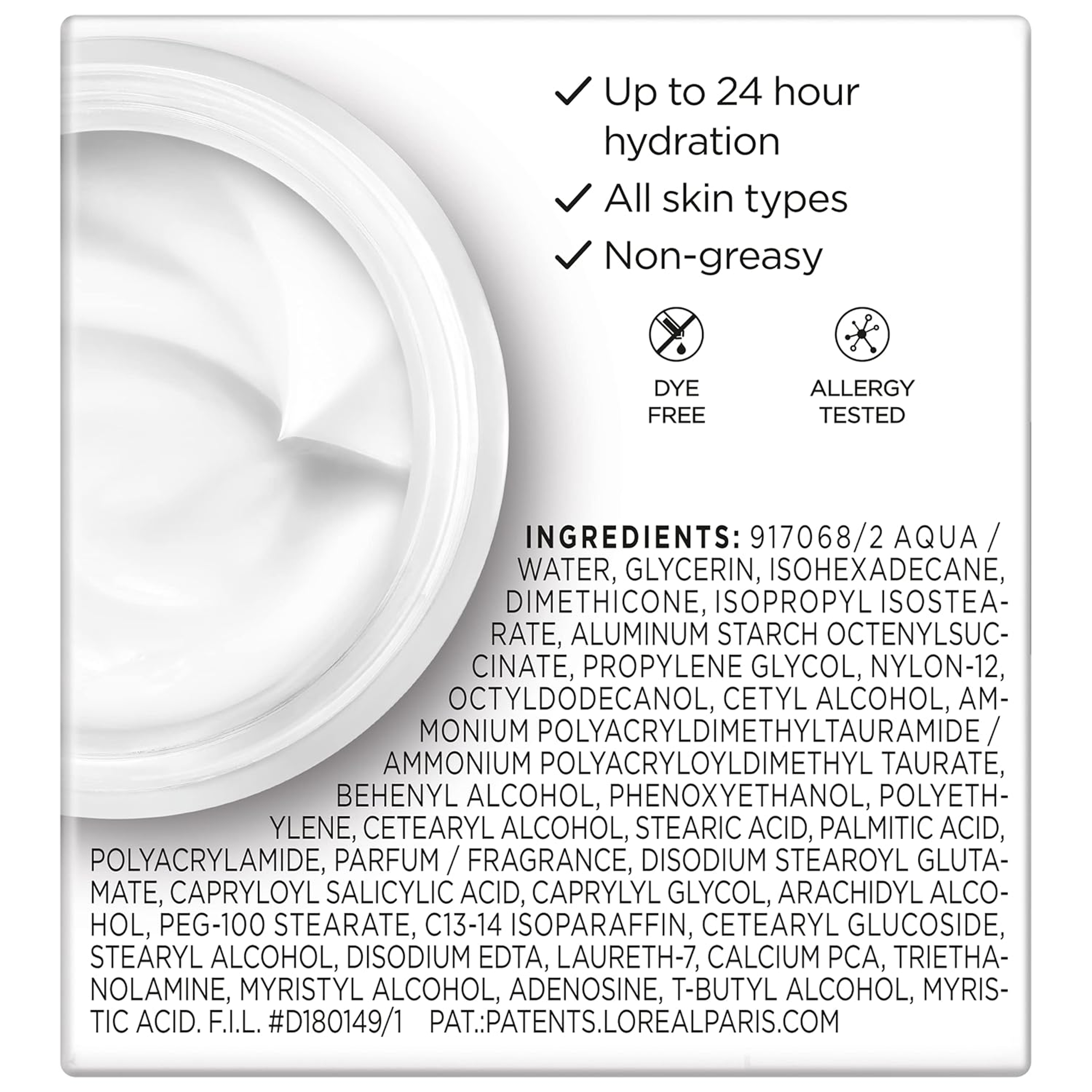 L'Oreal Paris Wrinkle Expert 55+ Moisturizer - Anti-Aging Cream with Calcium suitable for Sensitive Skin 1.7 oz 3