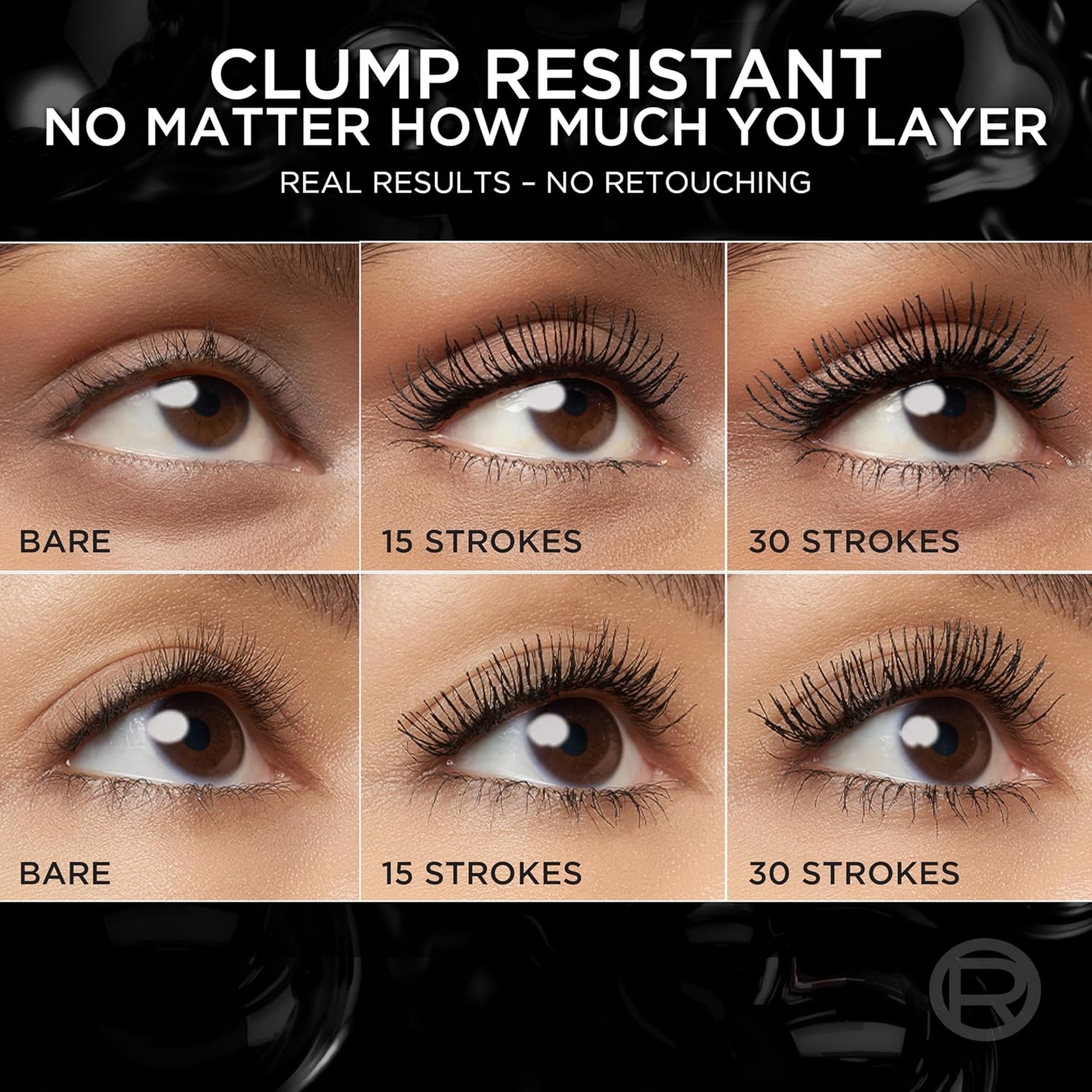 L'Oreal Paris Paradise Big Deal Mascara, Blackest Black, 0.33 fl.oz - Buildable Washable Mascara 3