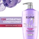 L'Oreal Paris Elvive Hyaluron Plump Hydrating Conditioner 26.5 fl.oz - with Hyaluronic Acid for Dehydrated, Dry Hair 2