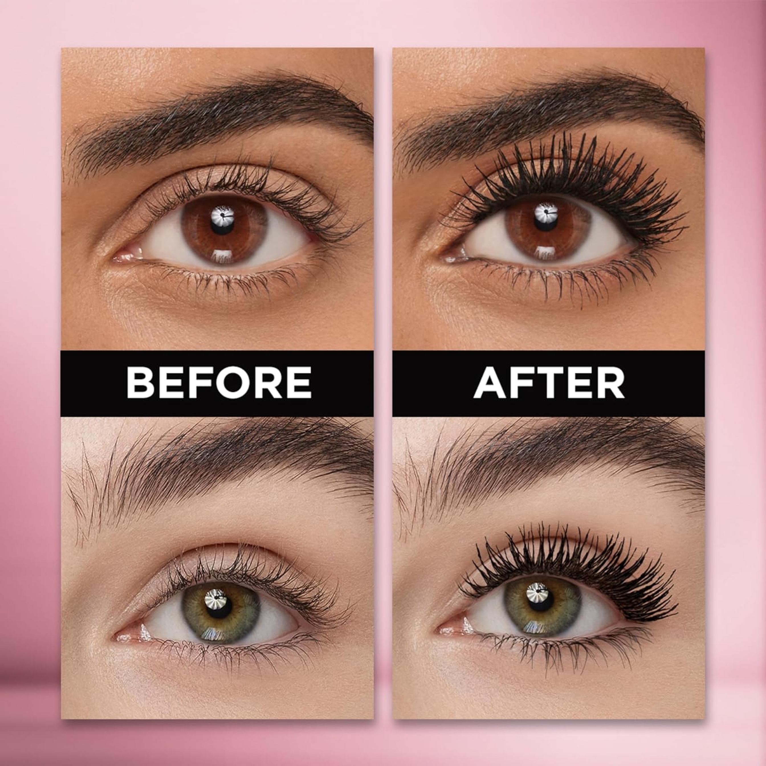 L’Oreal Paris Voluminous Lash Paradise Mascara - Washable Mascara for Volume & Length - Black Brown 0.28 fl.oz 2