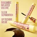 Maybelline Colossal Bubble Washable Mascara, Blackest Black, 1 Count - Buildable, Sleek Lash Volume for Up to 24HR Wear 3
