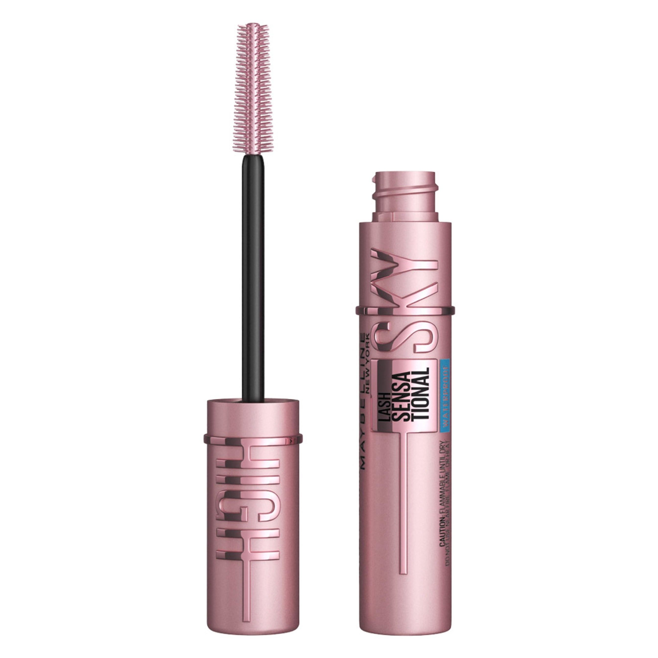 Maybelline Lash Sensational Sky High Waterproof Mascara, Brownish Black, 0.2 fl.oz - Long-Lasting Length & Volume 1