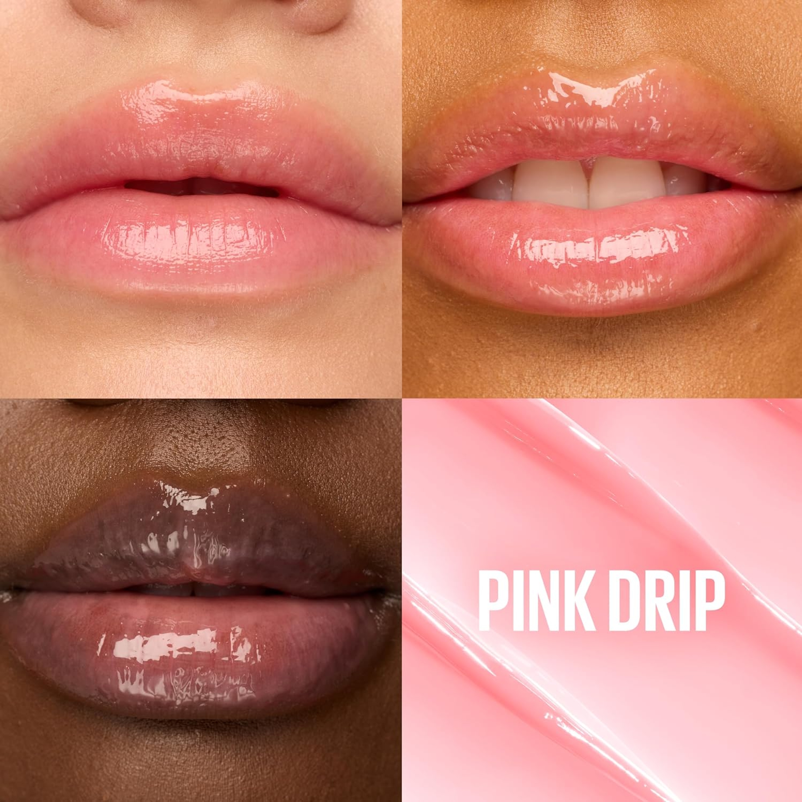 Maybelline Lifter Glaze Oil Balm, Pink Drip, 0.1 oz - Smooth & Glowy Hydrating Lip Balm with Hyaluronic Acid 2