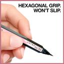Maybelline Hyper Easy Liquid Eyeliner, Pitch Brown, 1 Count - Waterproof, No-Skip Pen Eyeliner with Satin Finish 3