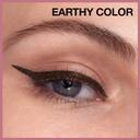 Maybelline Hyper Easy Liquid Eyeliner, Pitch Brown, 1 Count - Waterproof, No-Skip Pen Eyeliner with Satin Finish 6