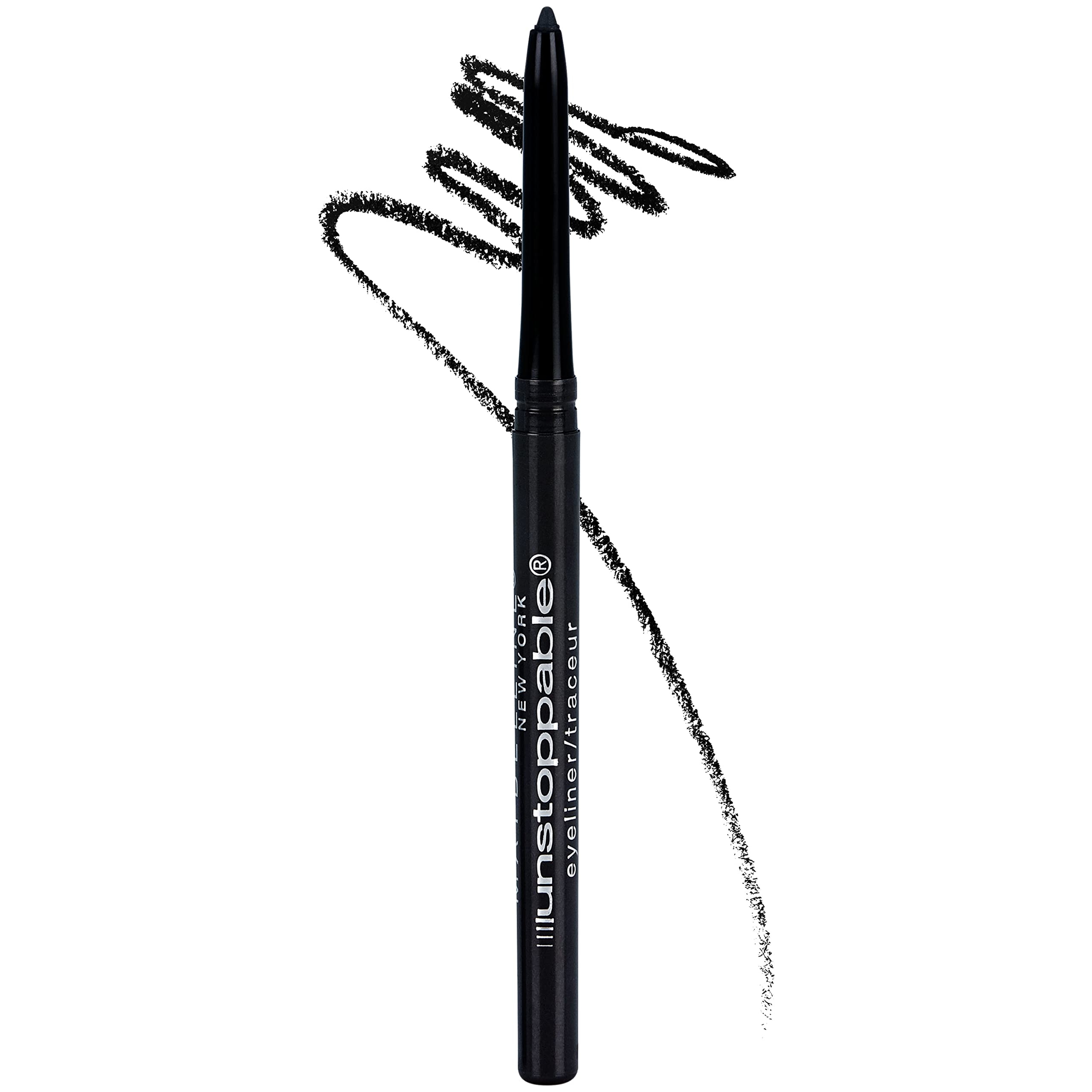 Maybelline Unstoppable Mechanical Eyeliner Pencil, Onyx, 1 Count - Waterproof, Long-Lasting & Smudge-Resistant 1