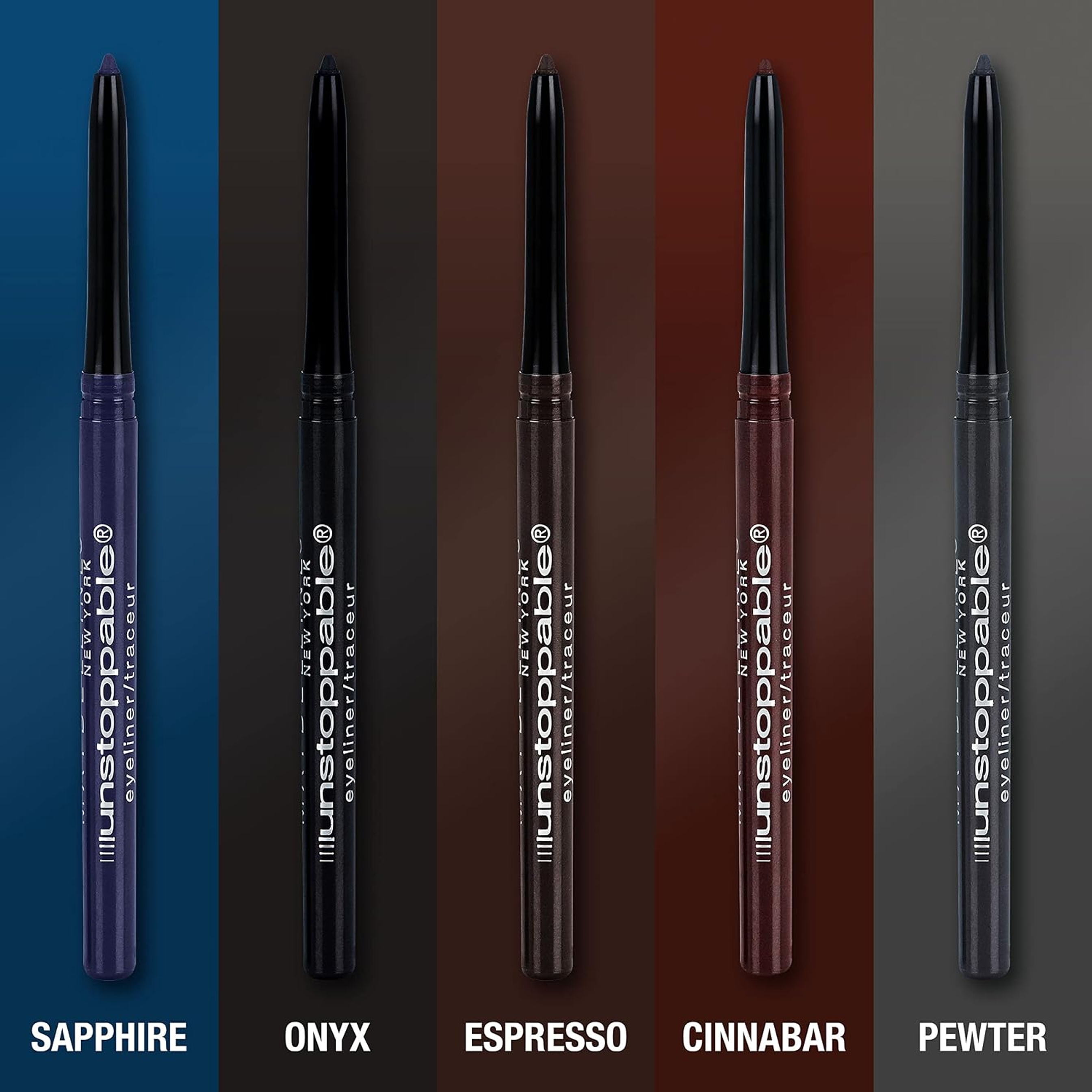 Maybelline Unstoppable Mechanical Eyeliner Pencil, Onyx, 1 Count - Waterproof, Long-Lasting & Smudge-Resistant 5