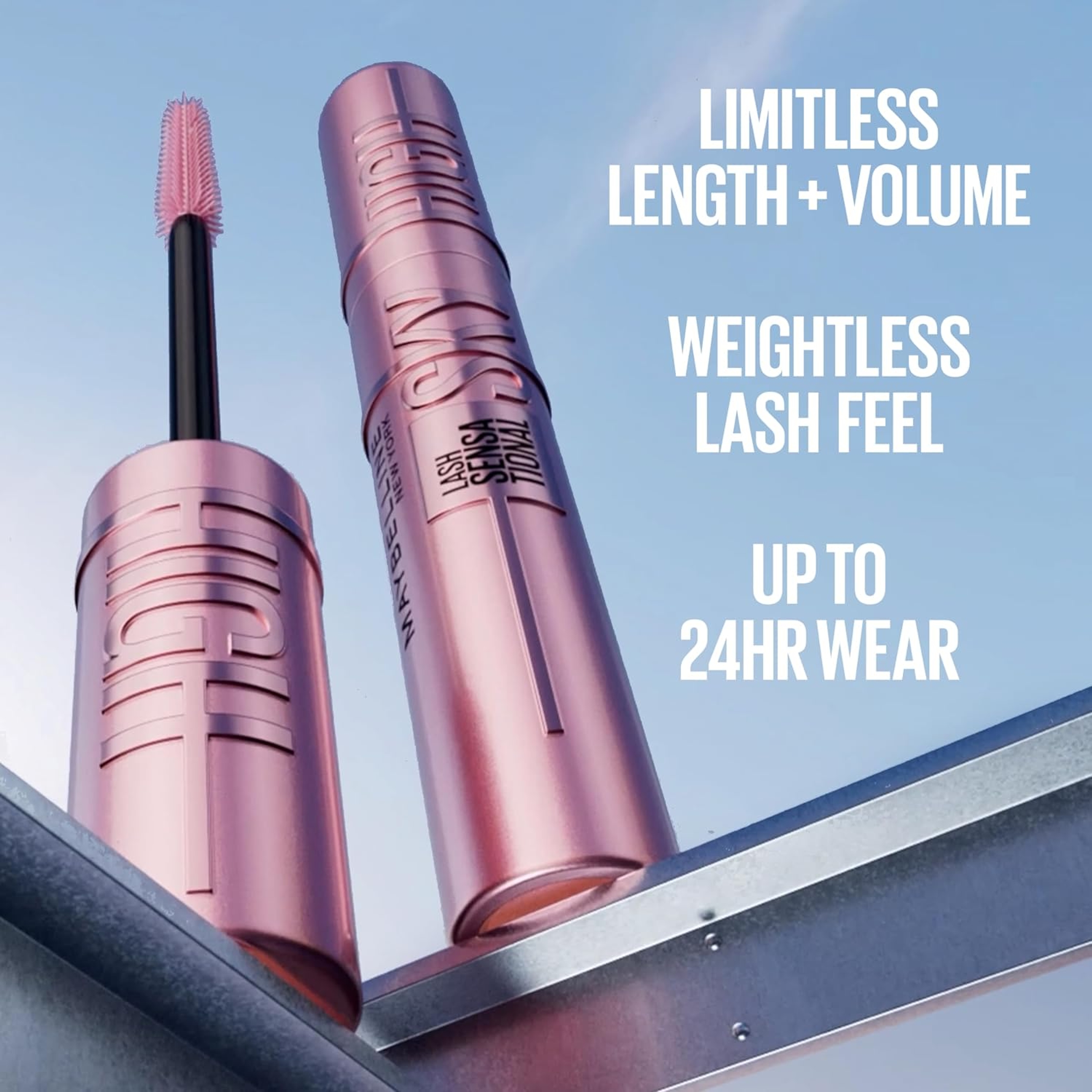 Maybelline Lash Sensational Sky High Glitter Mascara, Space Diamond, 1 Count - Diamond Effect Mascara Topper 3