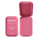 NYX Professional Makeup Buttermelt Blush, For The Butta, 0.17 oz - Fade & Transfer-Resistant Buttery Soft Powder Blush 1