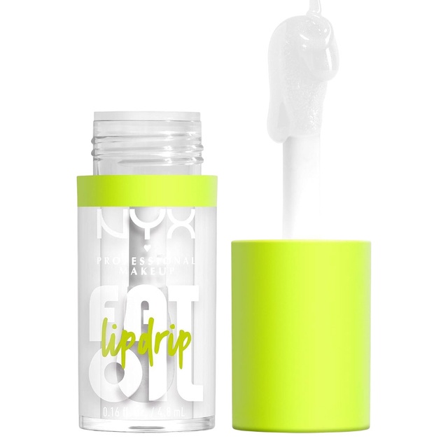 NYX Professional Makeup Fat Oil Lip Drip, My Main, 0.16 fl.oz - Moisturizing Lip Oil Gloss with Up to 12HR Hydration