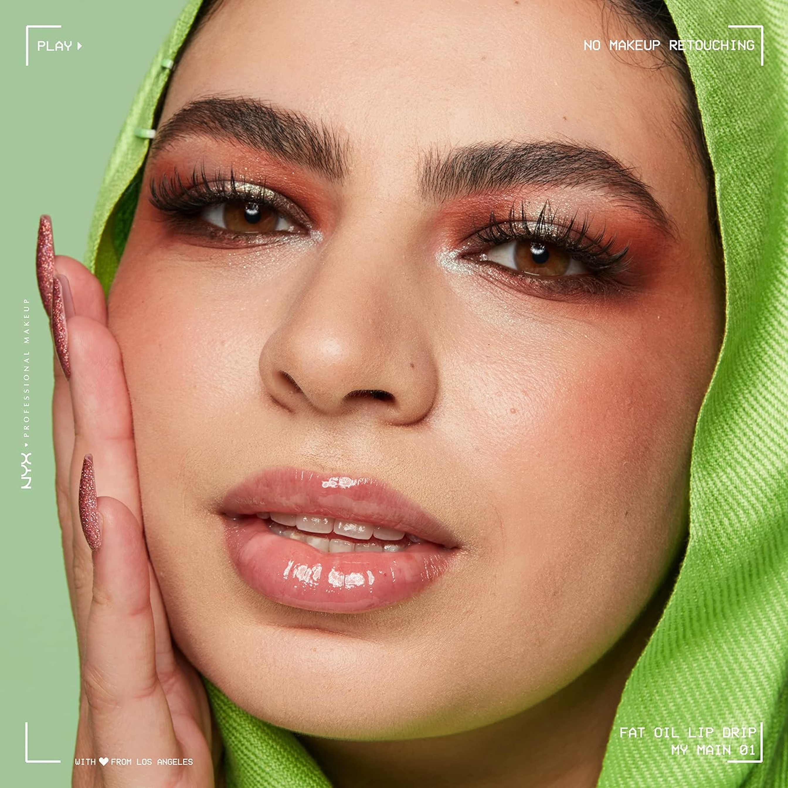 NYX Professional Makeup Fat Oil Lip Drip, My Main, 0.16 fl.oz - Moisturizing Lip Oil Gloss with Up to 12HR Hydration 9