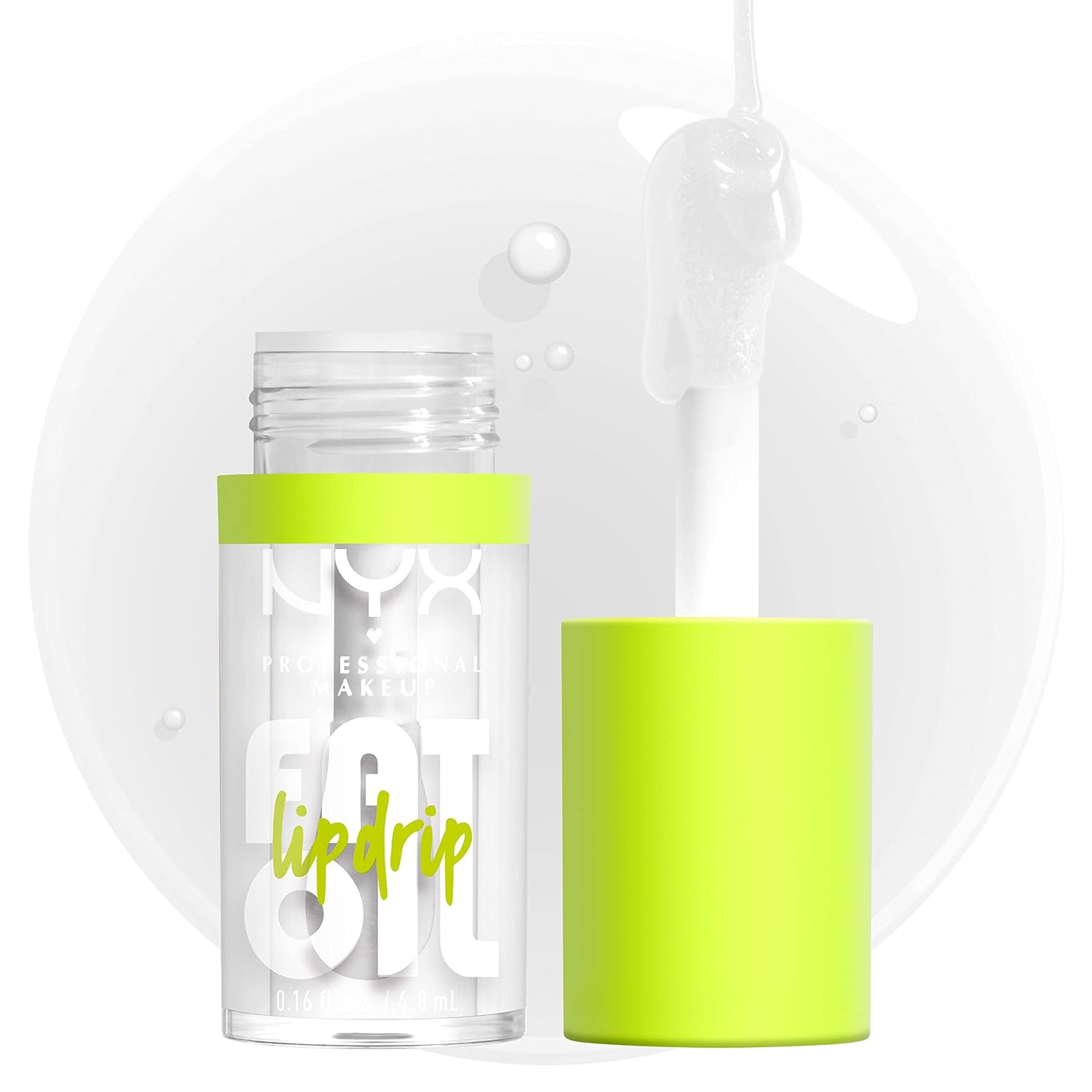 NYX Professional Makeup Fat Oil Lip Drip, My Main, 0.16 fl.oz - Moisturizing Lip Oil Gloss with Up to 12HR Hydration 10