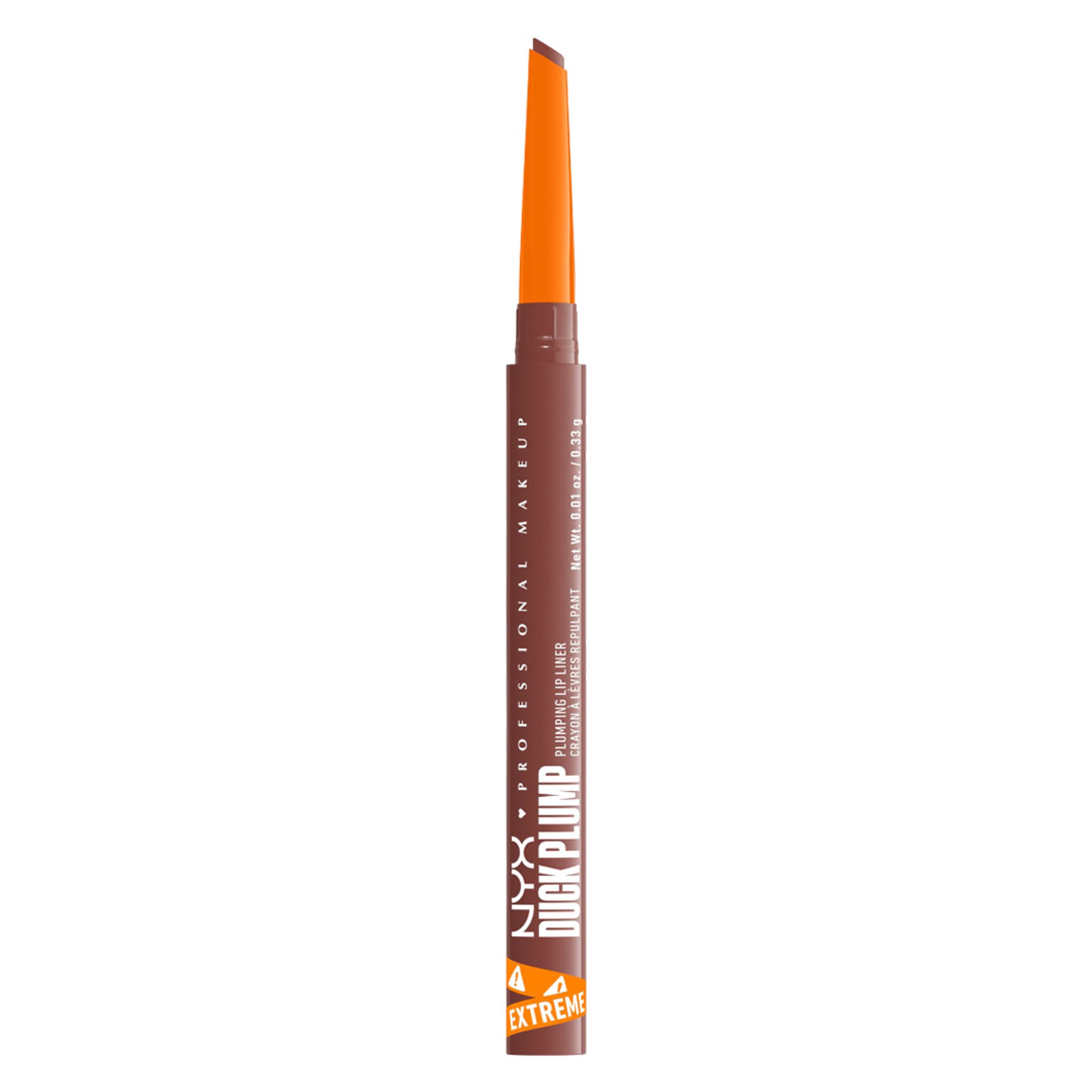 NYX Professional Makeup Duck Plump Plumping Lip Liner, Nude Flip, 0.01 oz - Matte Pencil with Up to 10HR Wear 1