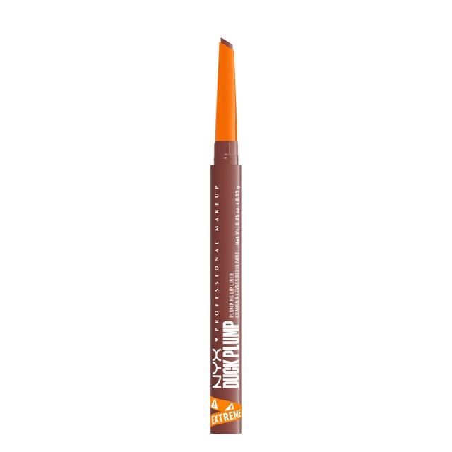 NYX Professional Makeup Duck Plump Plumping Lip Liner, Nude Flip, 0.01 oz - Matte Pencil with Up to 10HR Wear