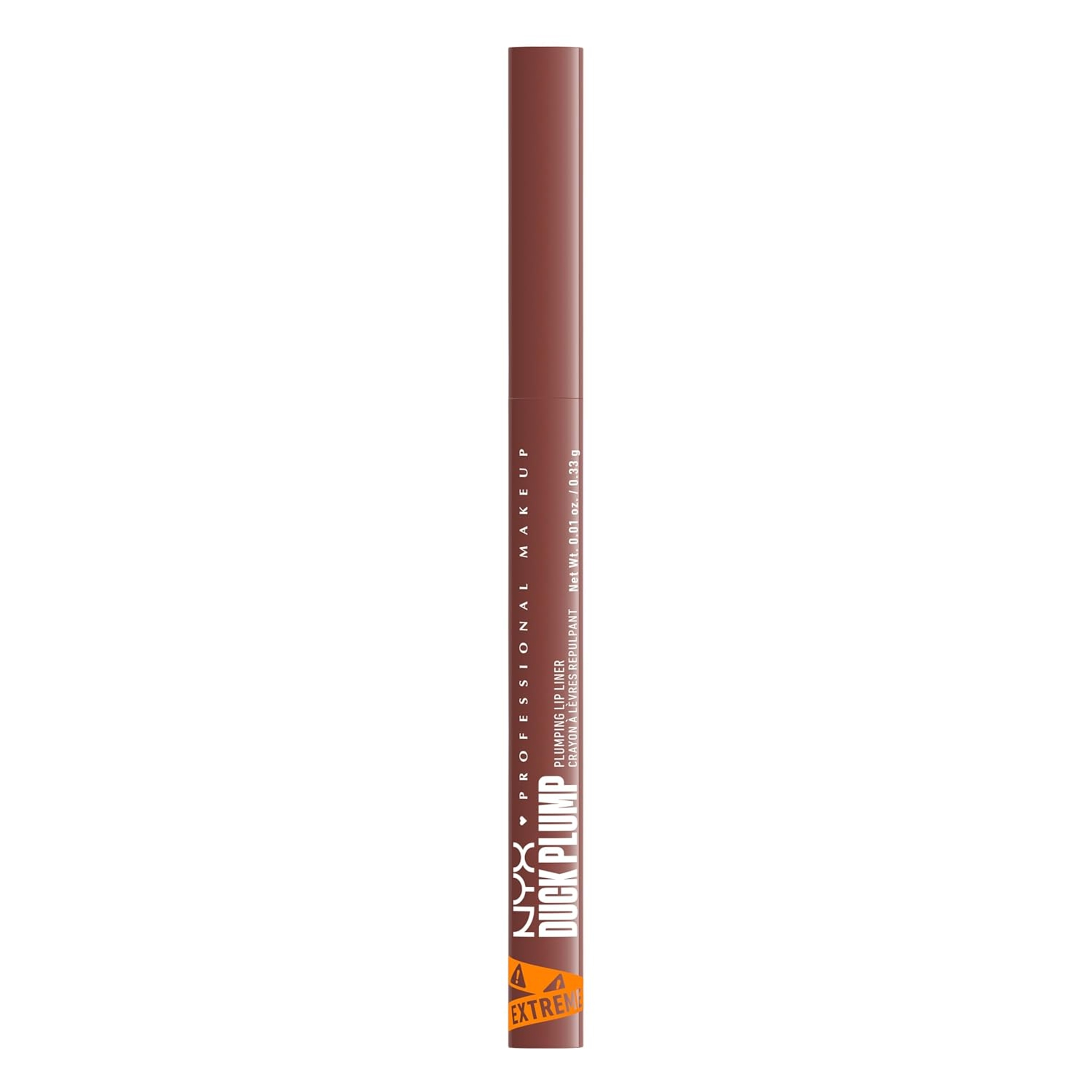 NYX Professional Makeup Duck Plump Plumping Lip Liner, Nude Flip, 0.01 oz - Matte Pencil with Up to 10HR Wear 9
