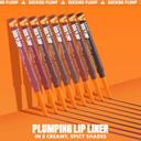 NYX Professional Makeup Duck Plump Plumping Lip Liner, Nude Flip, 0.01 oz - Matte Pencil with Up to 10HR Wear 7
