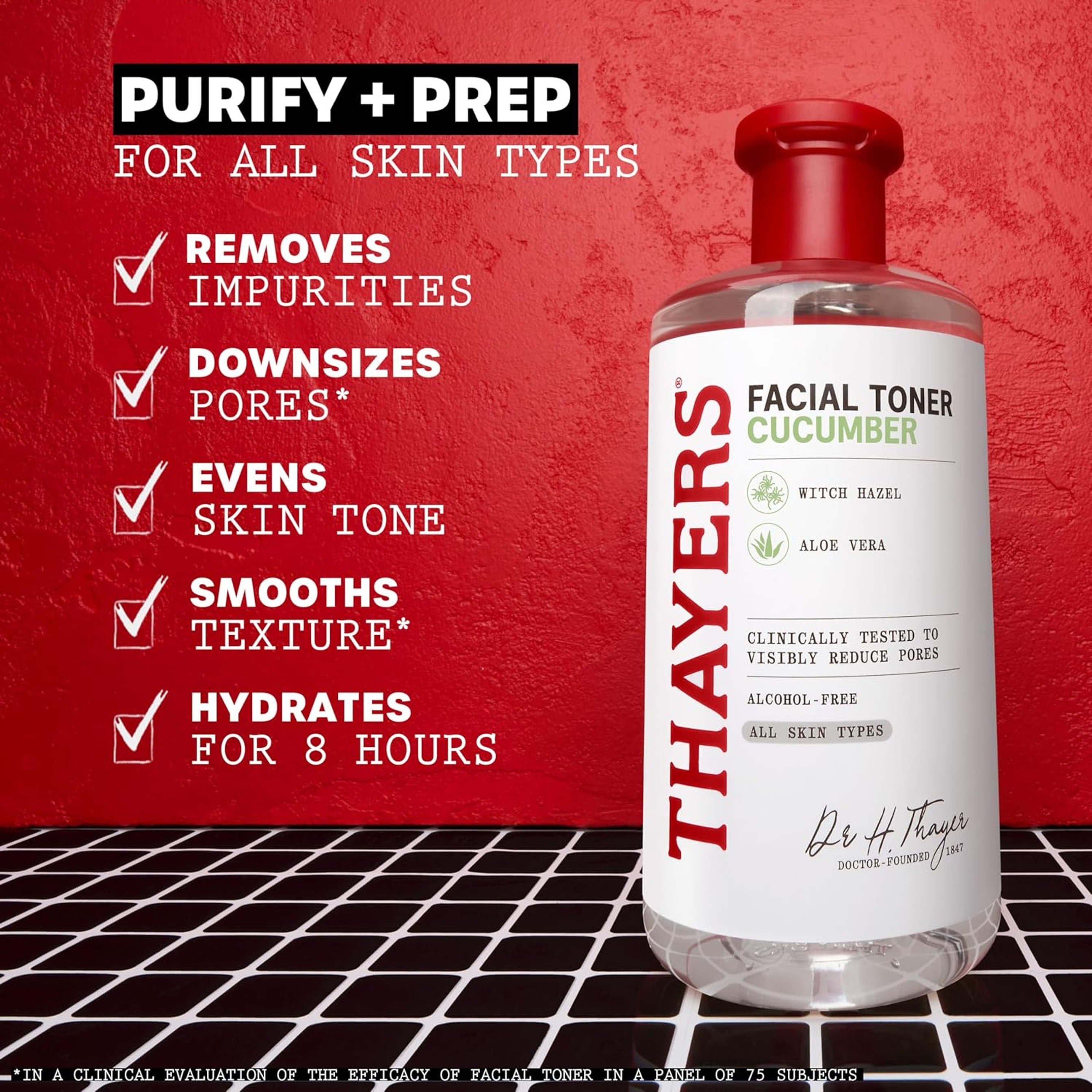 Thayers Cucumber Facial Toner 12 fl.oz - Alcohol-Free, Hydrating & Soothing with Witch Hazel & Aloe Vera 3