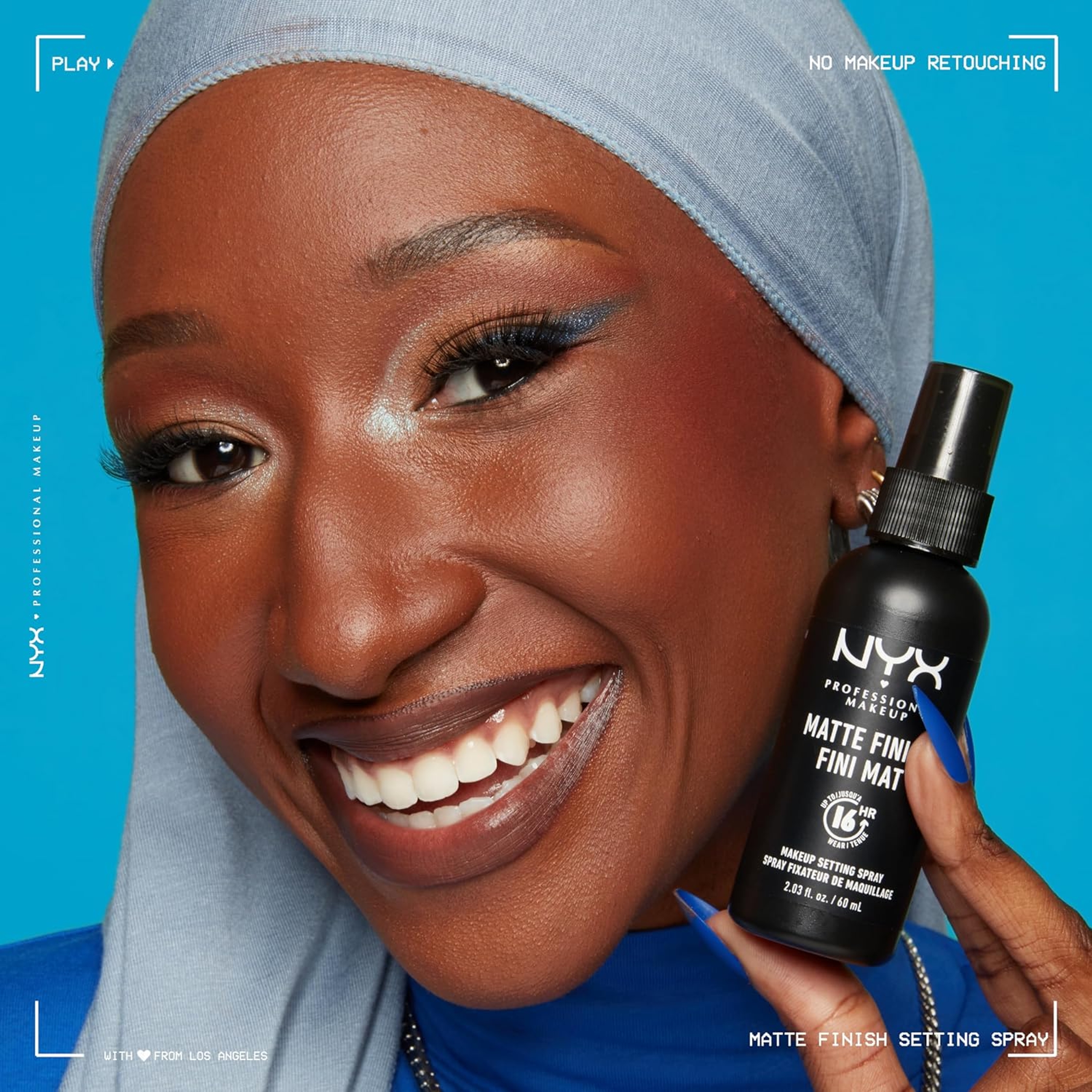 NYX Professional Makeup Makeup Setting Spray 2.03 fl.oz - Matte Finish, Long-Lasting Face Mist 6