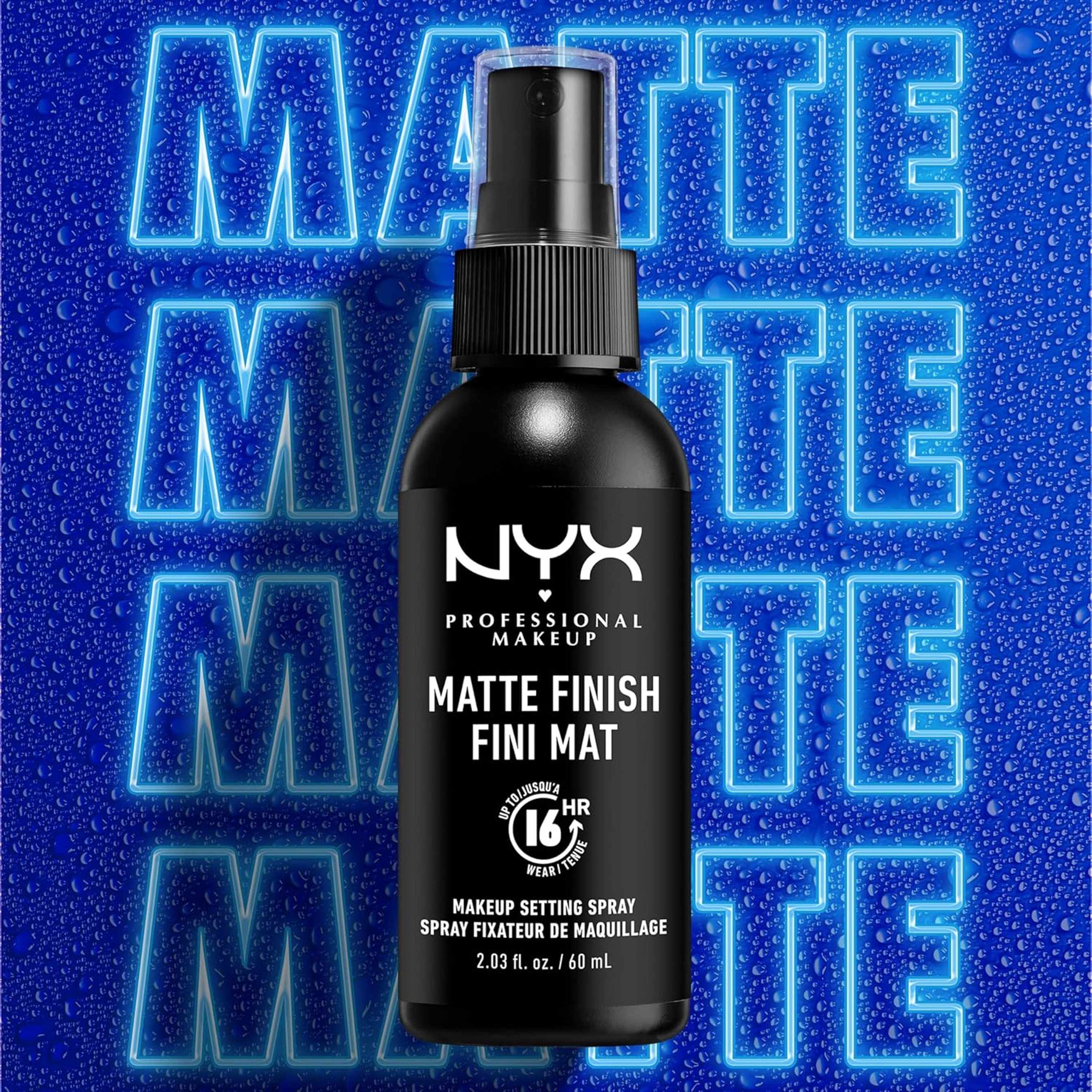 NYX Professional Makeup Makeup Setting Spray 2.03 fl.oz - Matte Finish, Long-Lasting Face Mist 8
