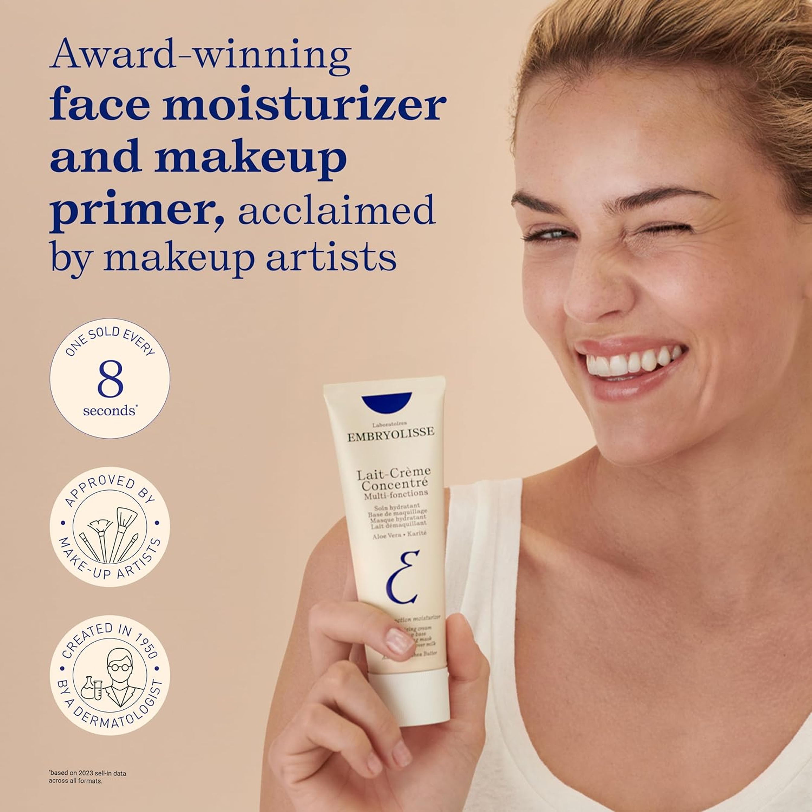 Embryolisse Lait-Crème Concentré 1.01 fl.oz - Face Moisturizer and Makeup Primer with Shea Butter & Aloe 3
