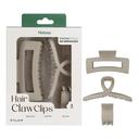 Hotosu Hair Claw Clips, Khaki, 3 Count - Strong Hold No Breakage 7