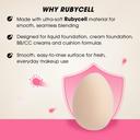 Mastige Marshmallow Mini Hygienic Makeup Puff Set 4-Pack 2