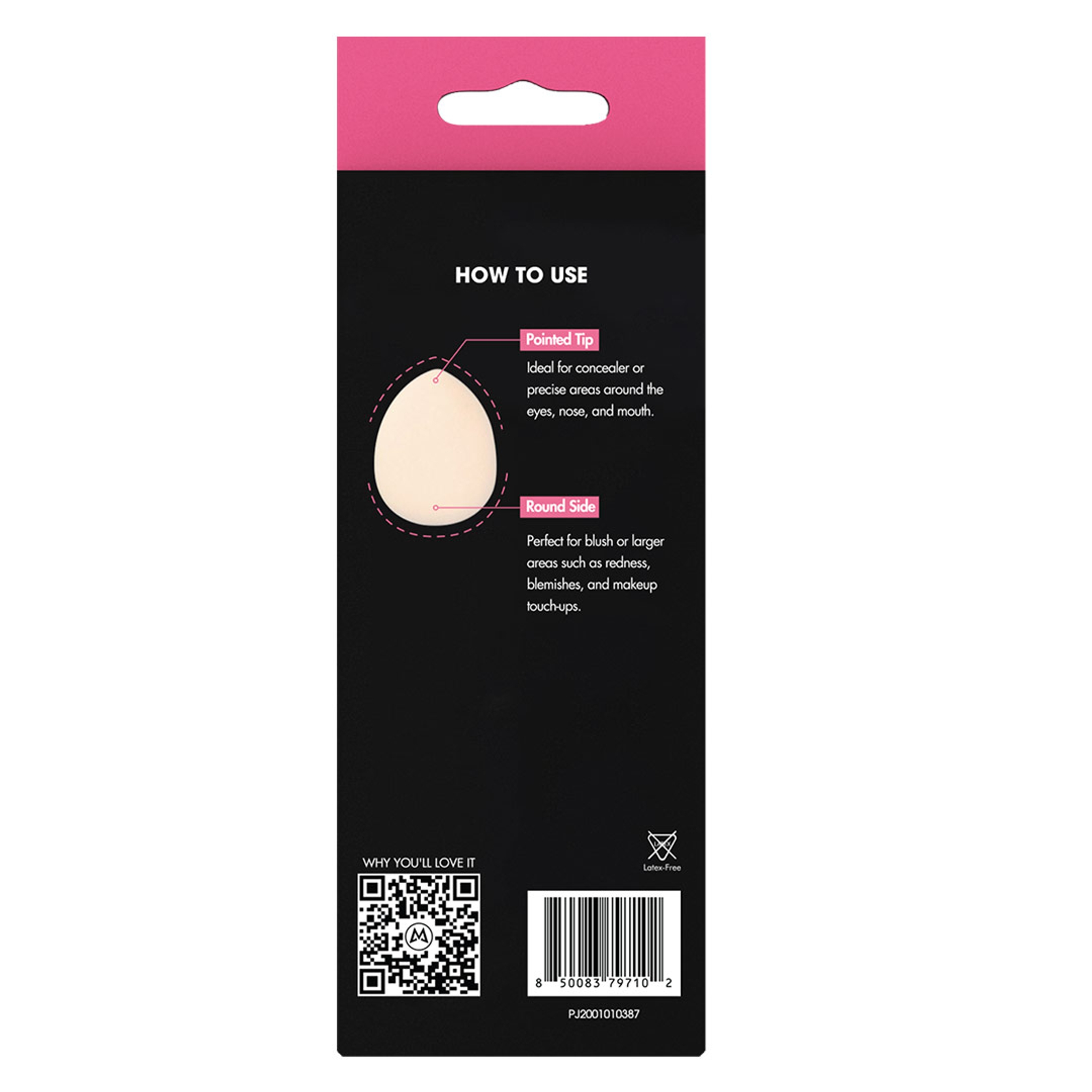 Mastige Marshmallow Mini Hygienic Makeup Puff Set Pack 2 8